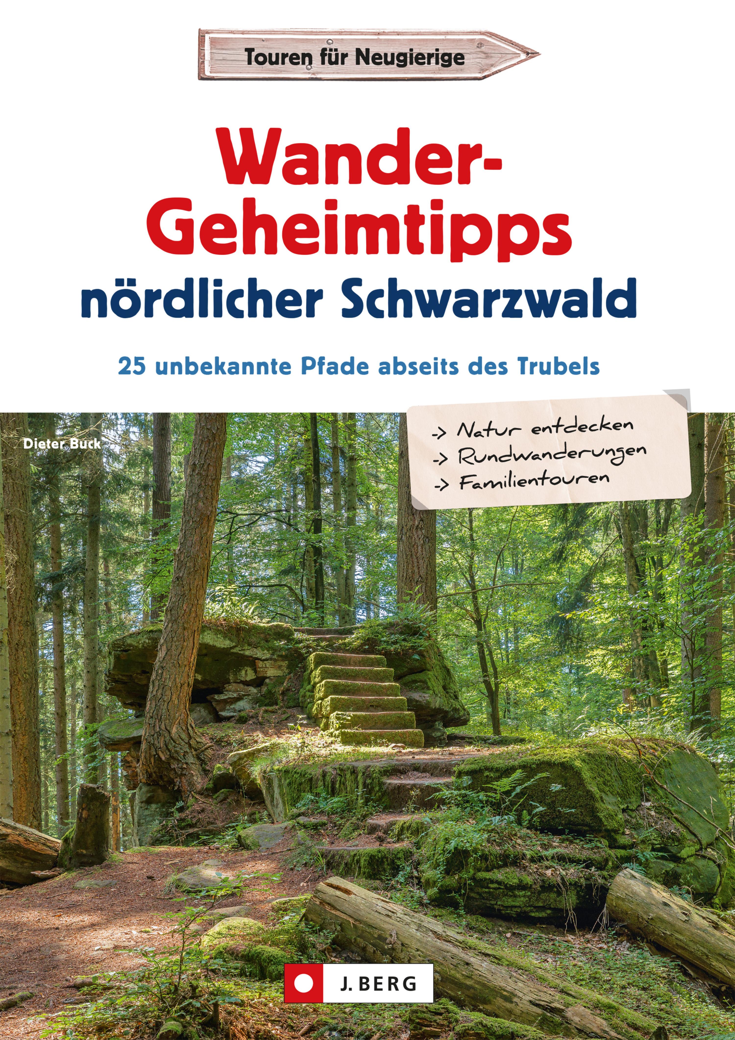Обложка книги «Wander-Geheimtipps nördlicher Schwarzwald»