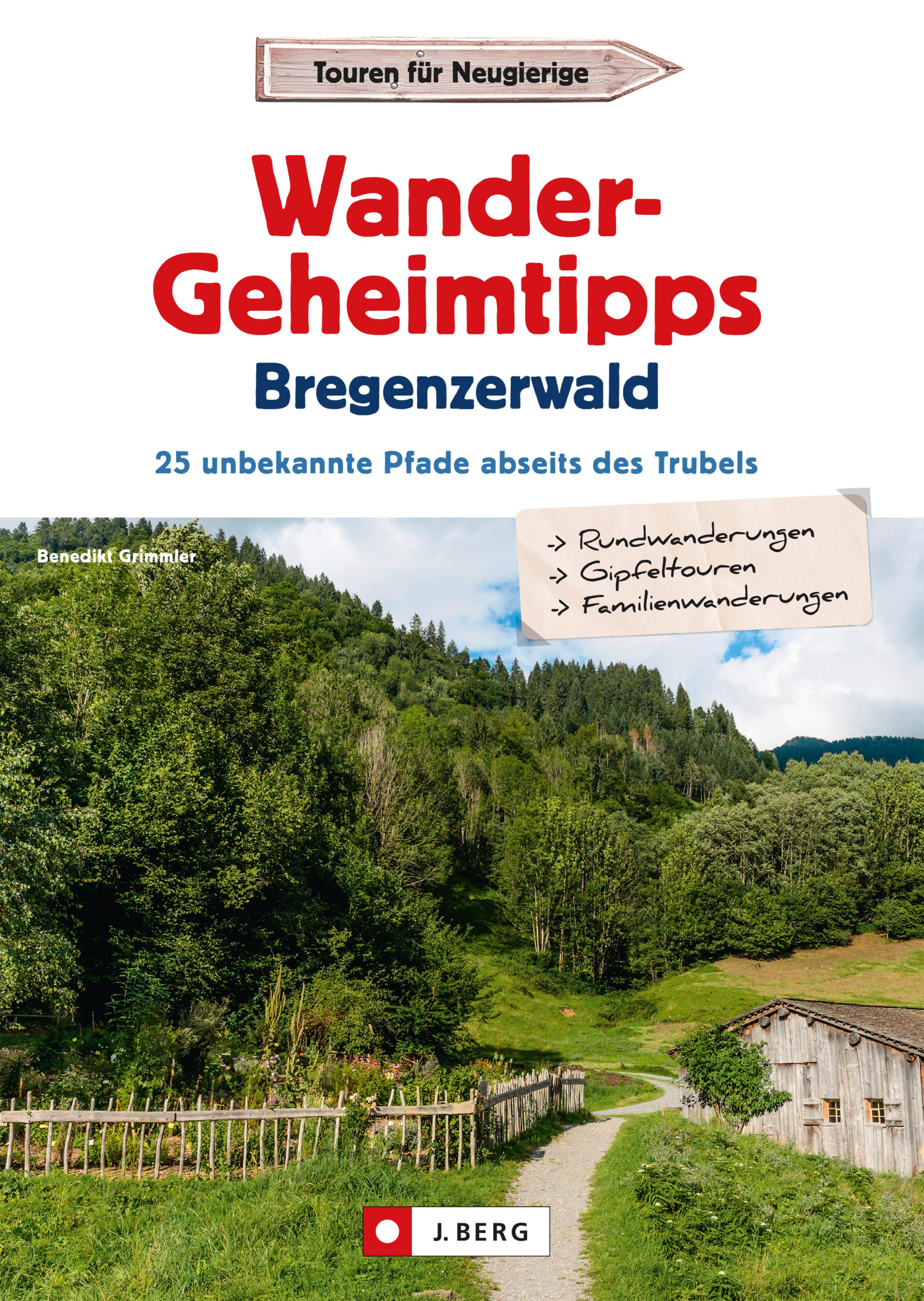 Обложка книги «Wander-Geheimtipps Bregenzer Wald»