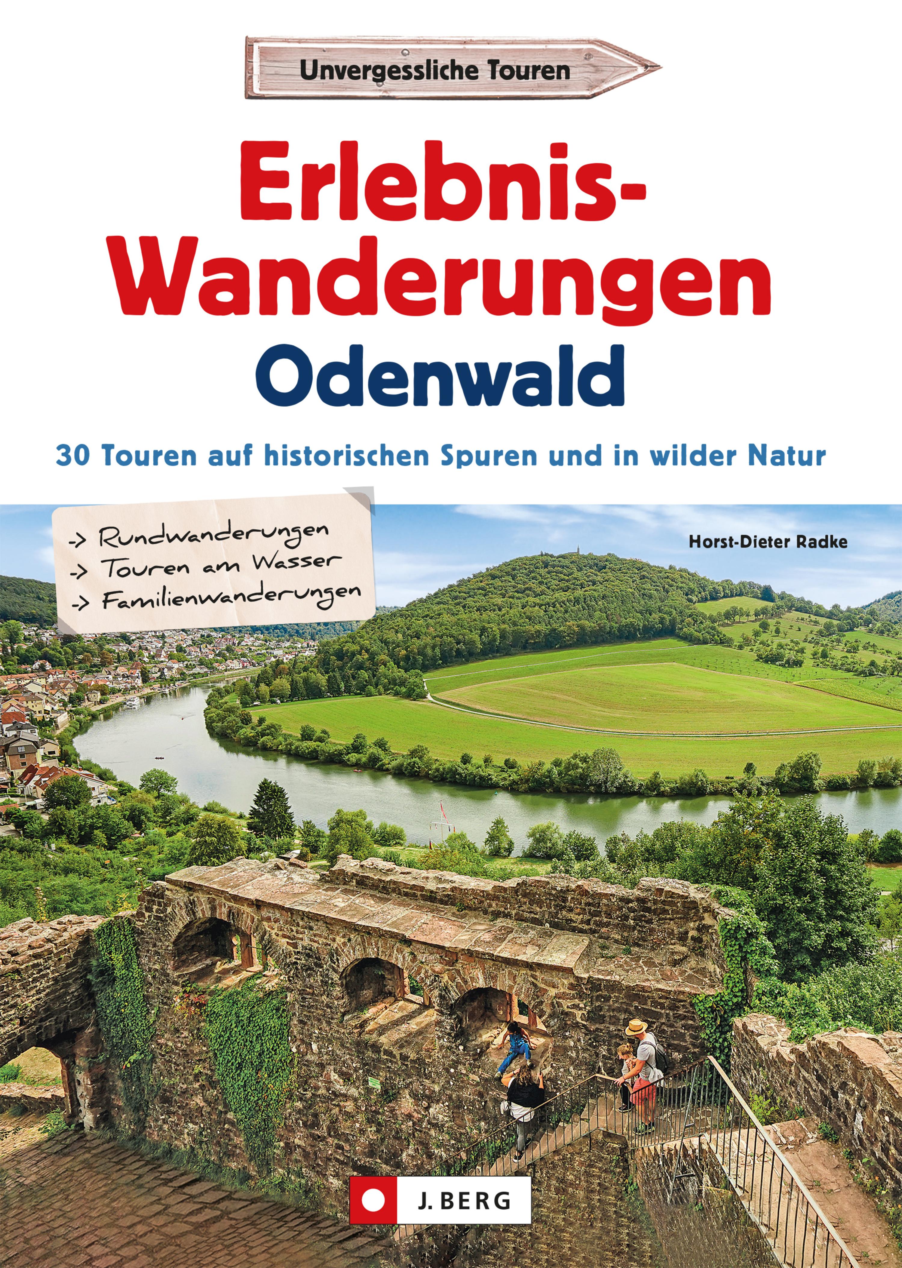 Обложка книги «Erlebnis-Wanderungen Odenwald»