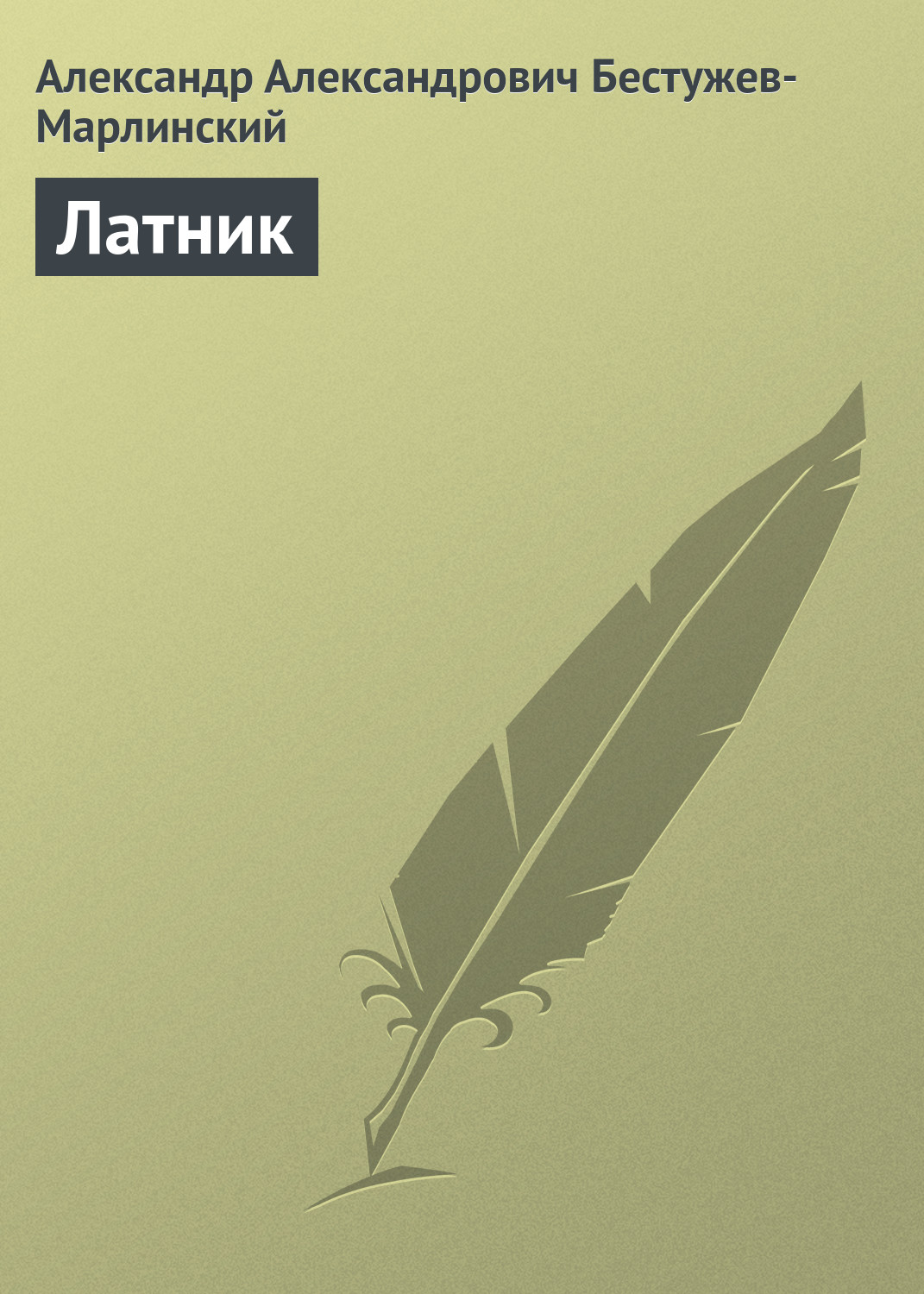 Обложка книги «Латник»