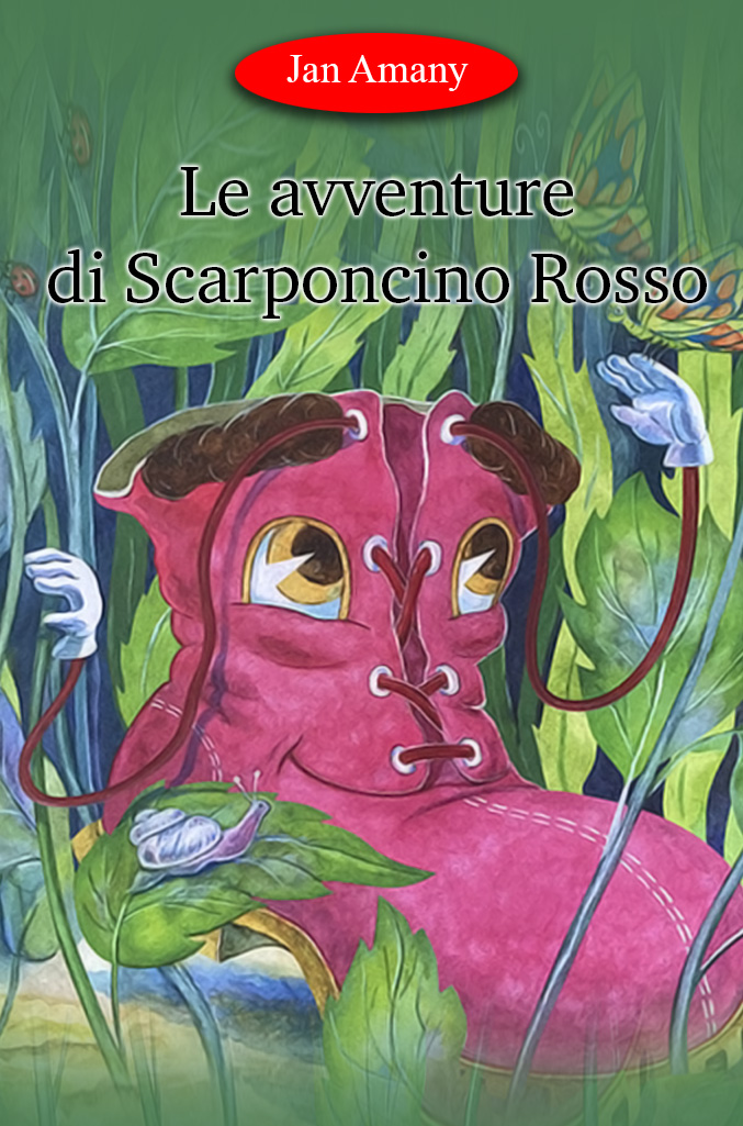 Обложка книги «Le avventure di Scarponcino Rosso»