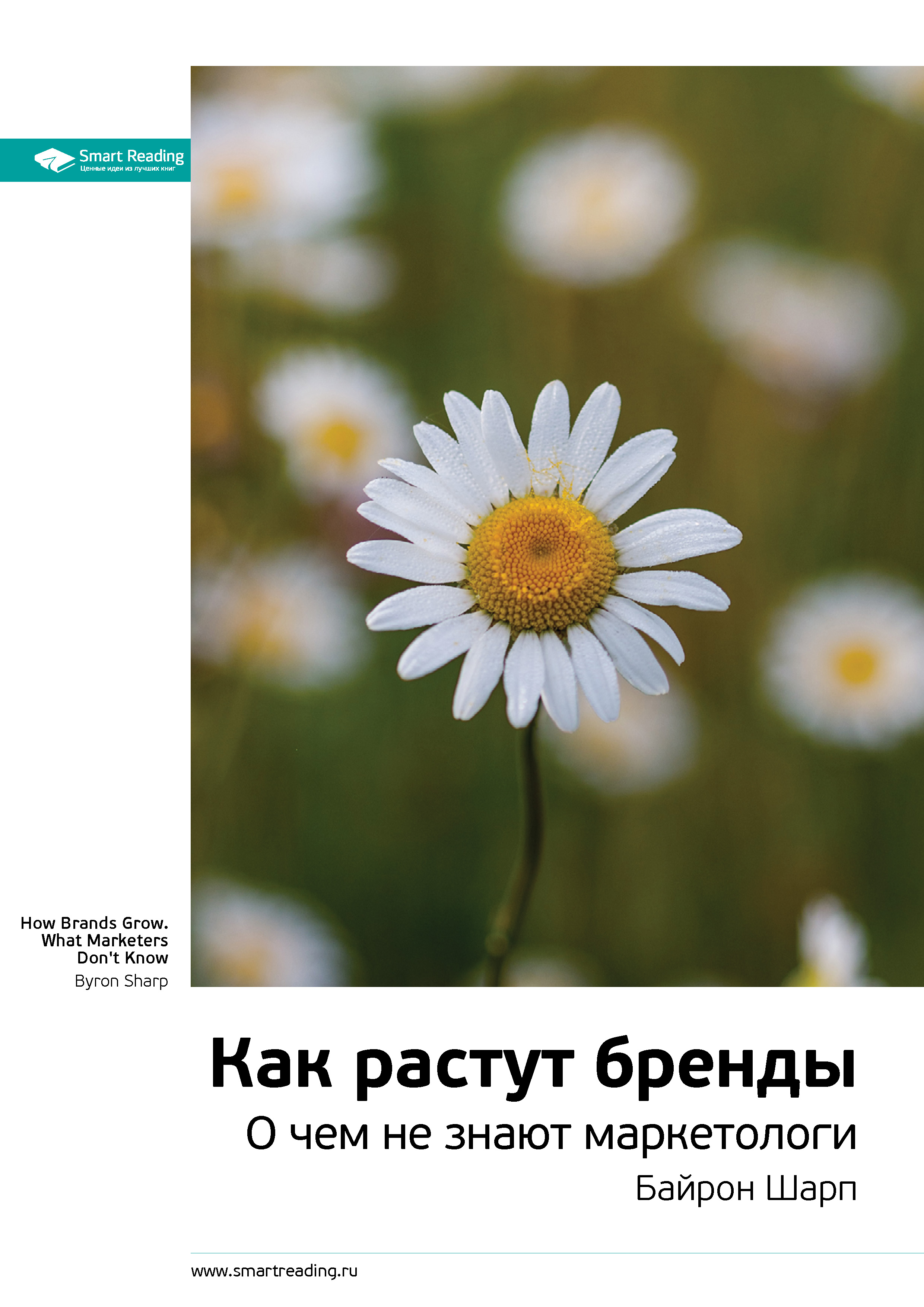 Обложка книги «Ключевые идеи книги: Как растут бренды. О чем не знают маркетологи. Байрон Шарп»