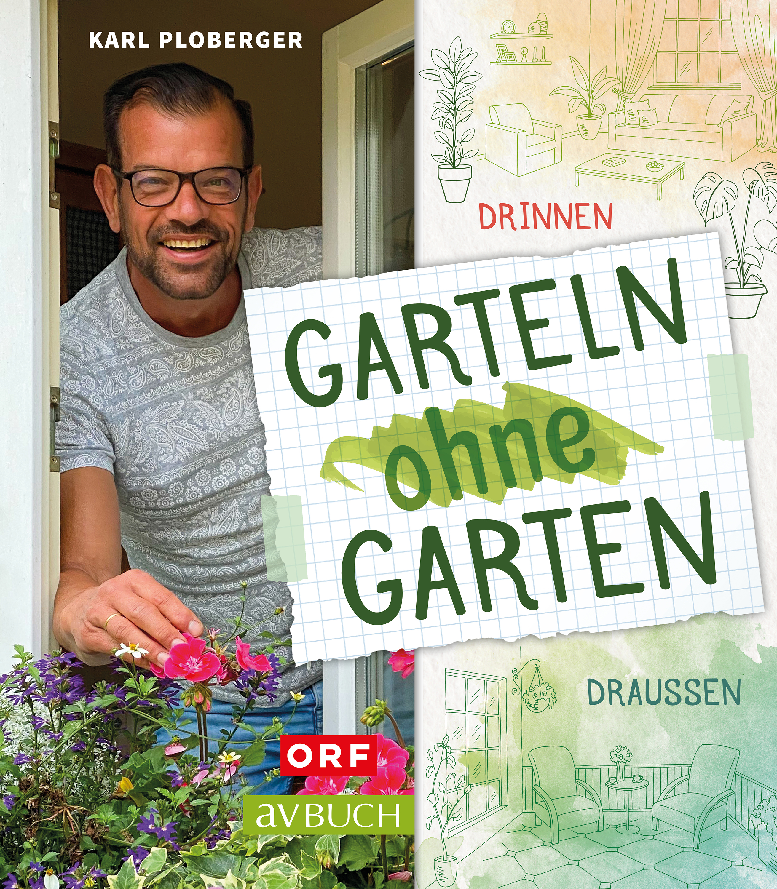Обложка книги «Garteln ohne Garten»