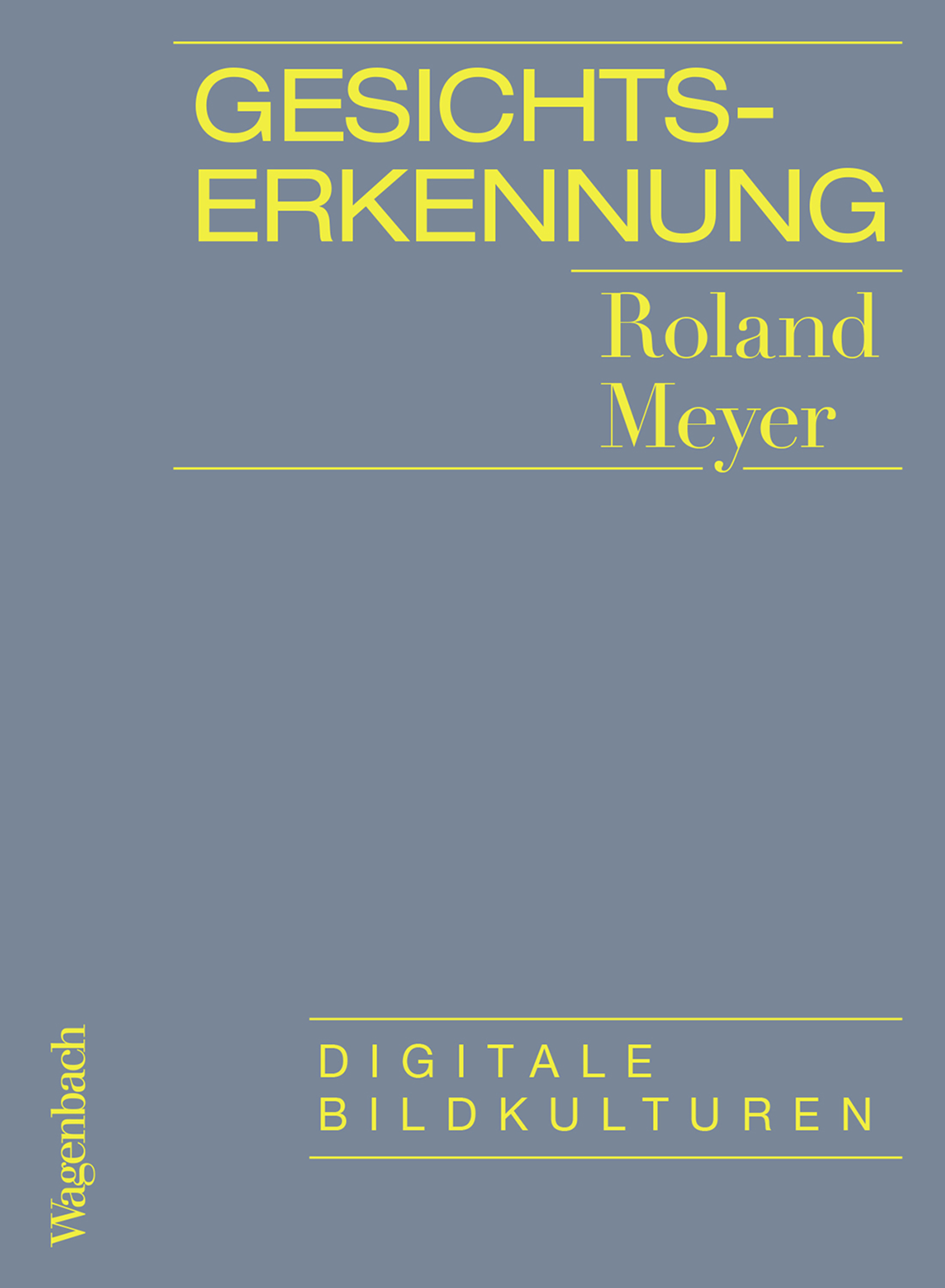 Обложка книги «Gesichtserkennung»