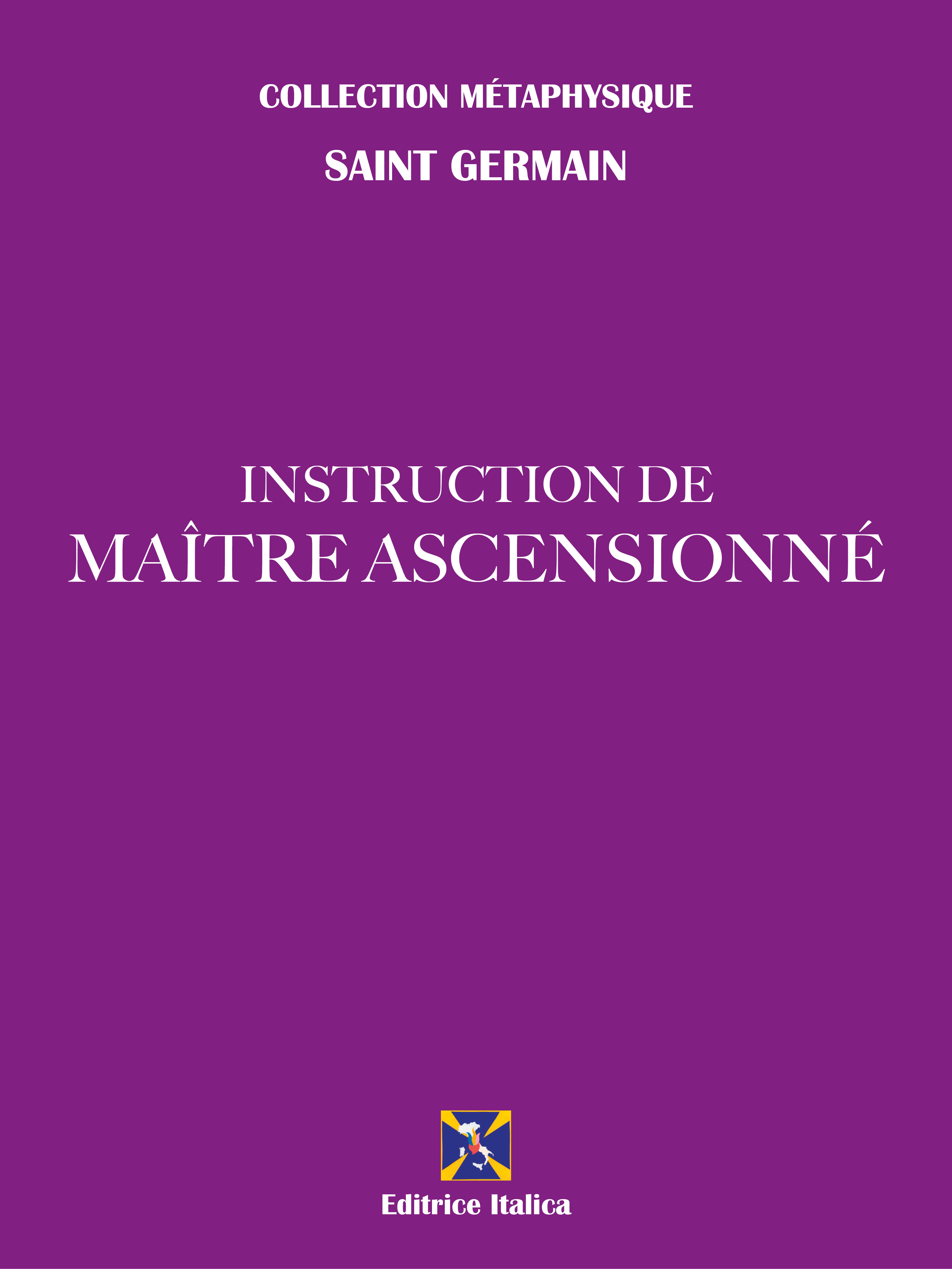 Обложка книги «Instruction de Maître Ascensionné»