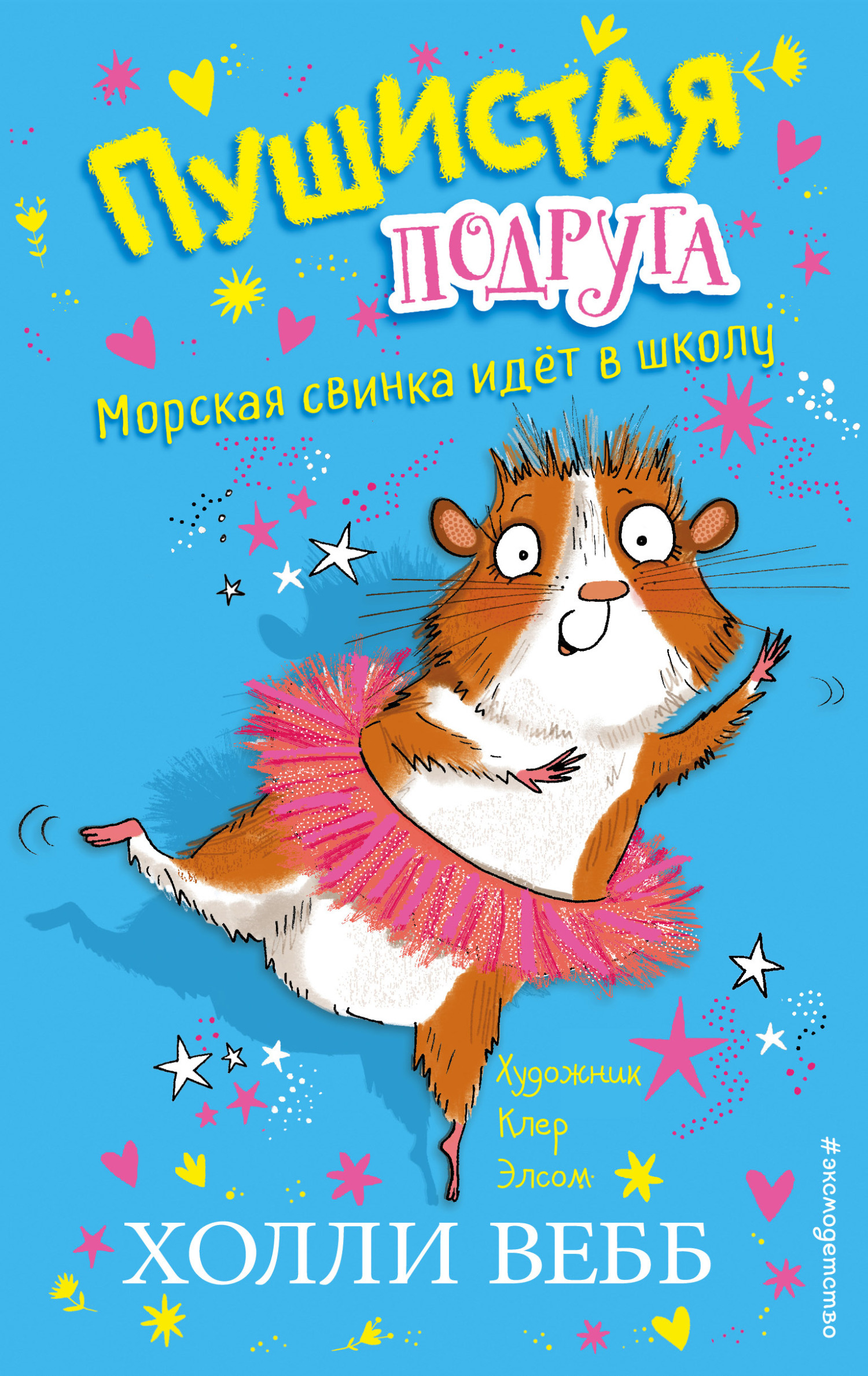 Обложка книги «Морская свинка идёт в школу»