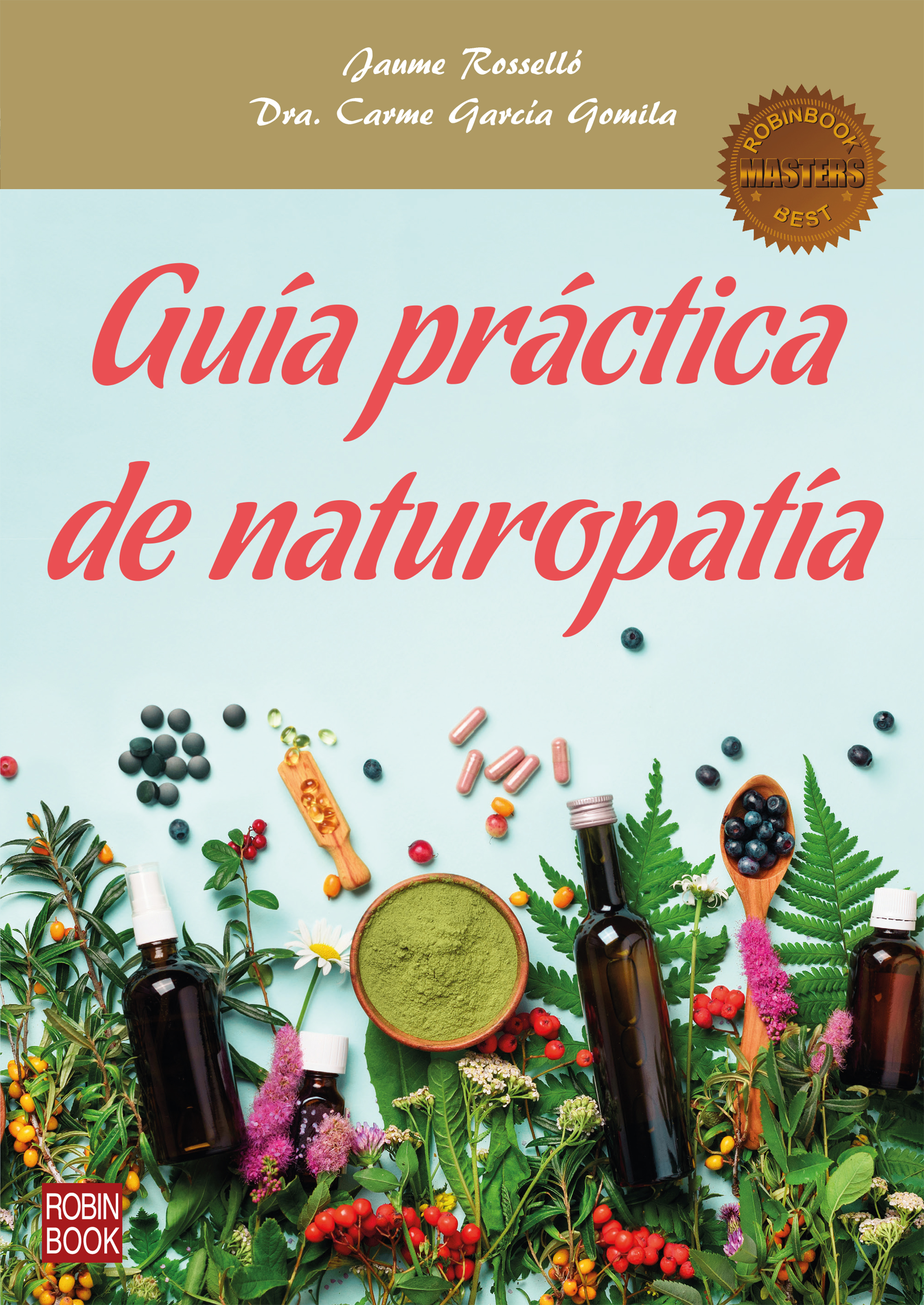 Обложка книги «Guía práctica de naturopatía»