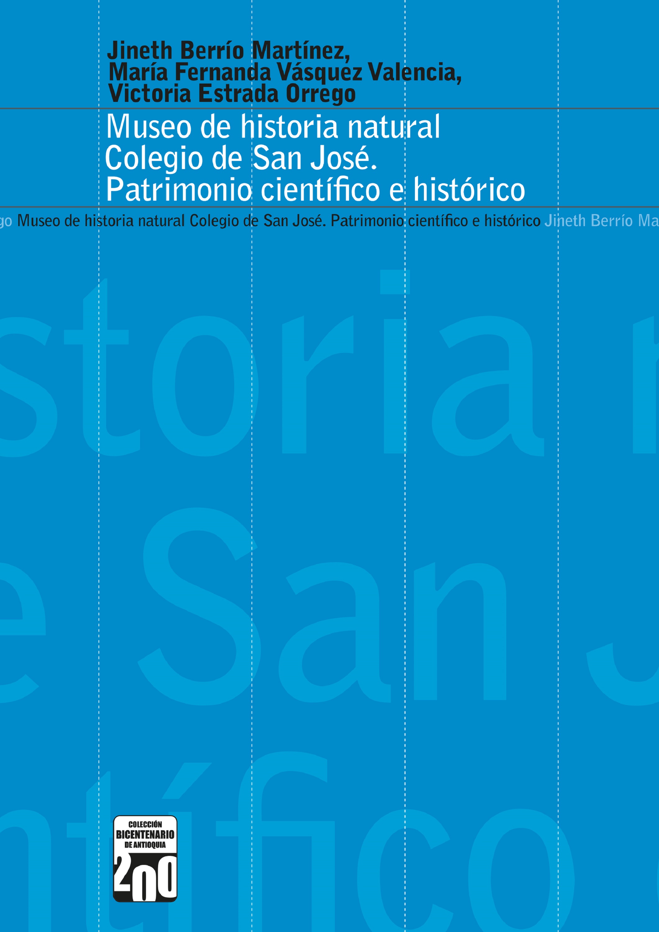 Обложка книги «Museo de historia natural Colegio San José»
