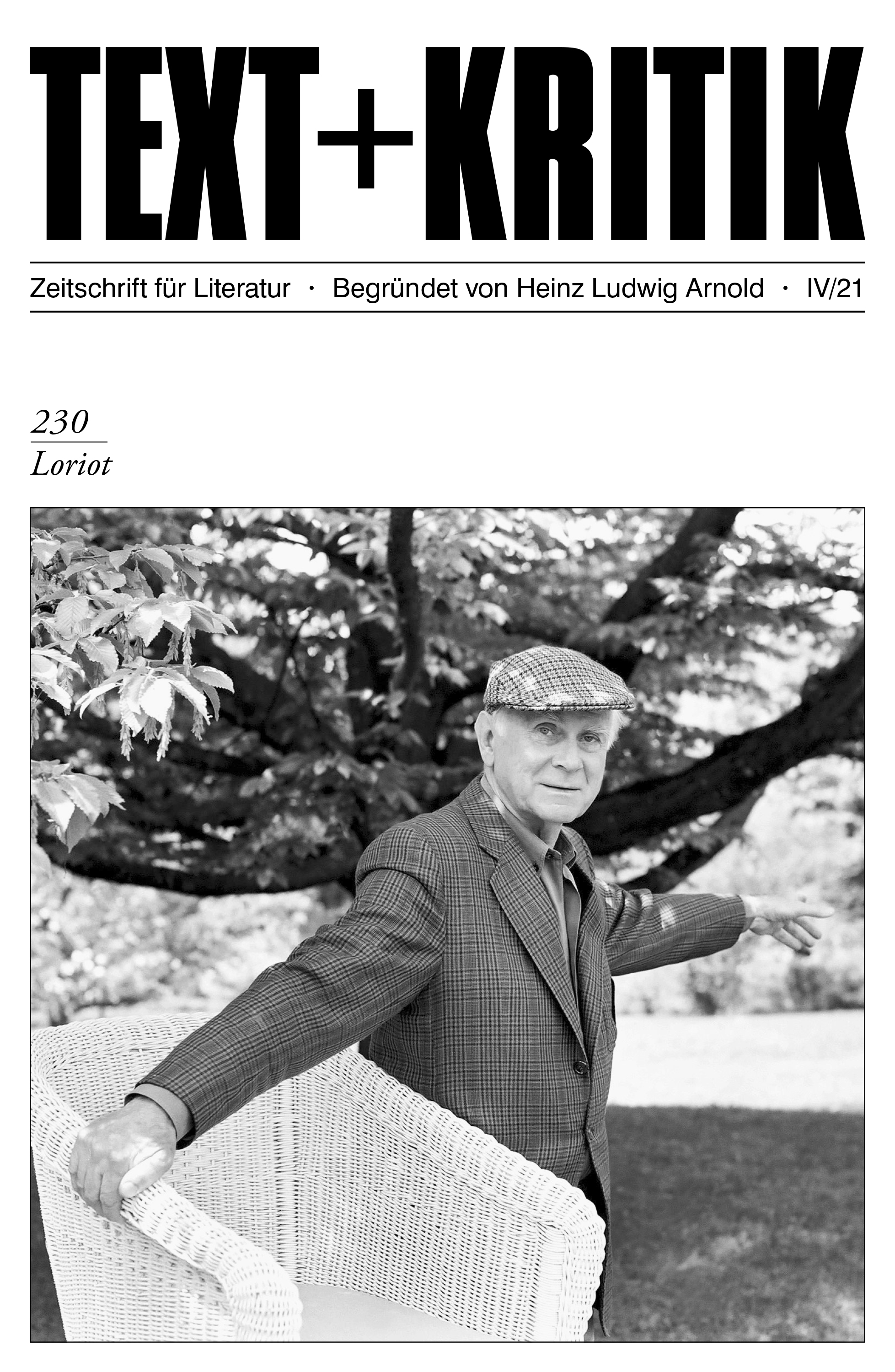 Обложка книги «TEXT + KRITIK 230 - Loriot»