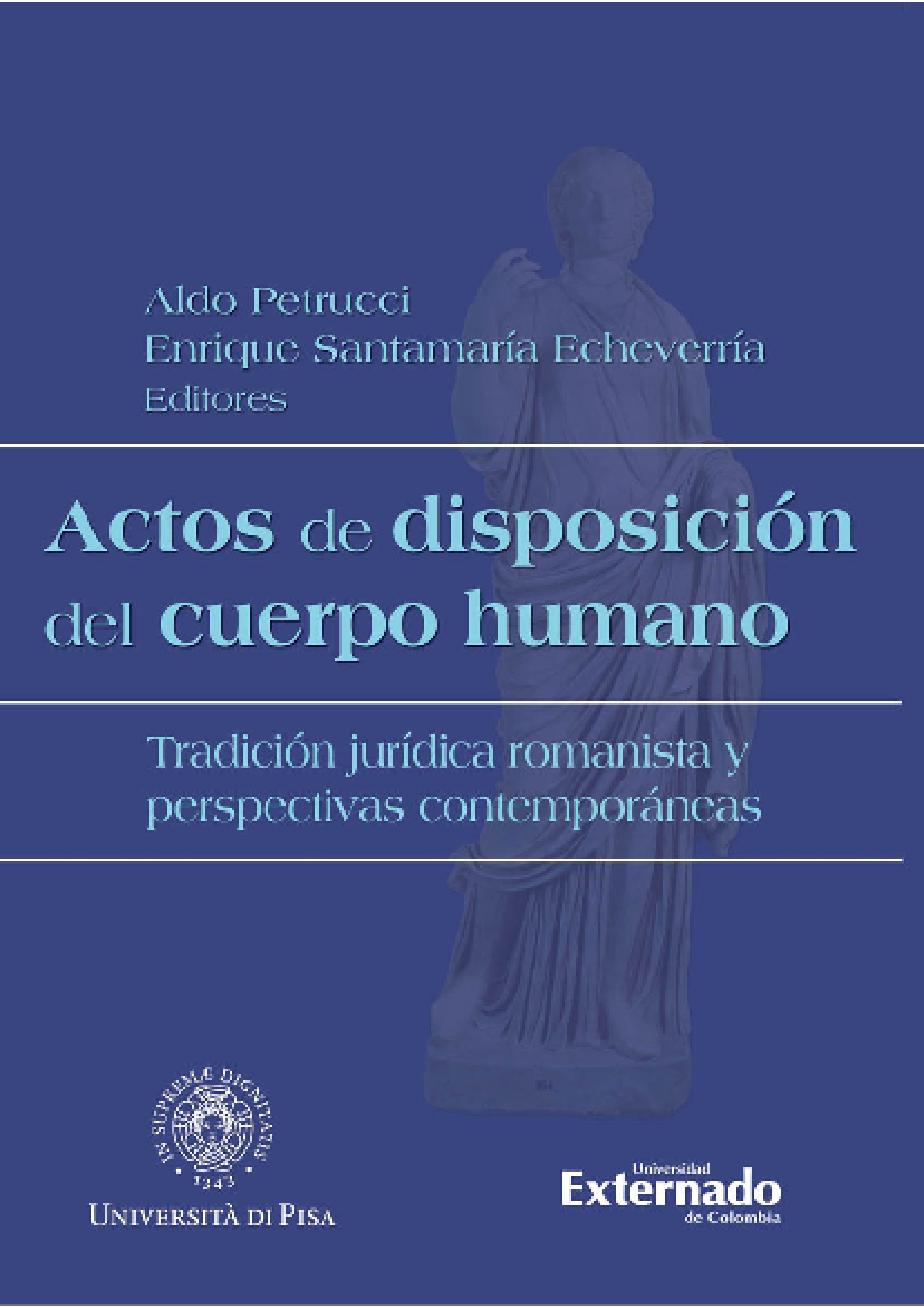 Обложка книги «Actos de disposición del cuerpo humano»
