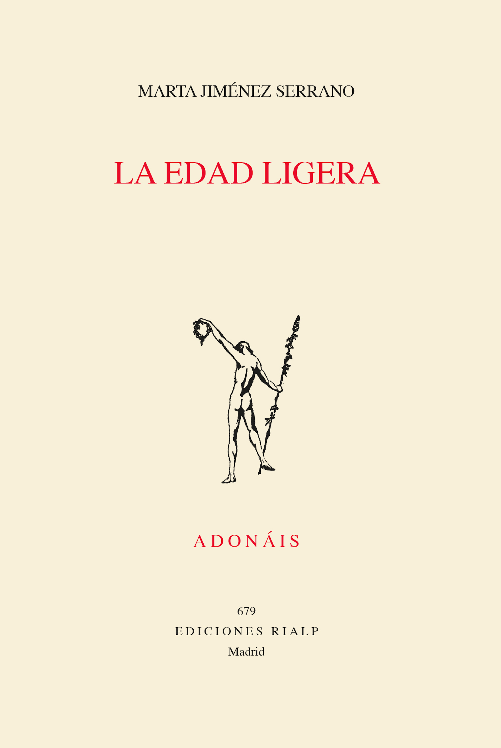 Обложка книги «La edad ligera»