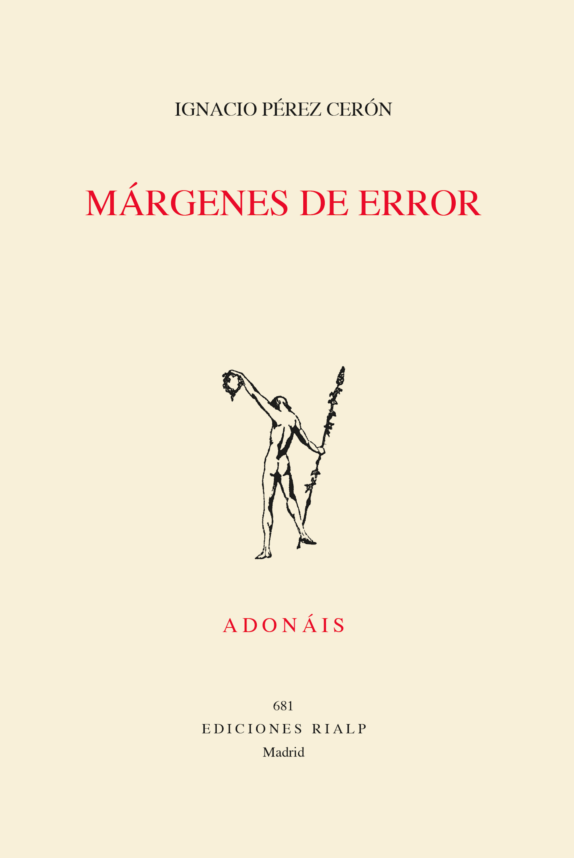 Обложка книги «Márgenes de error»