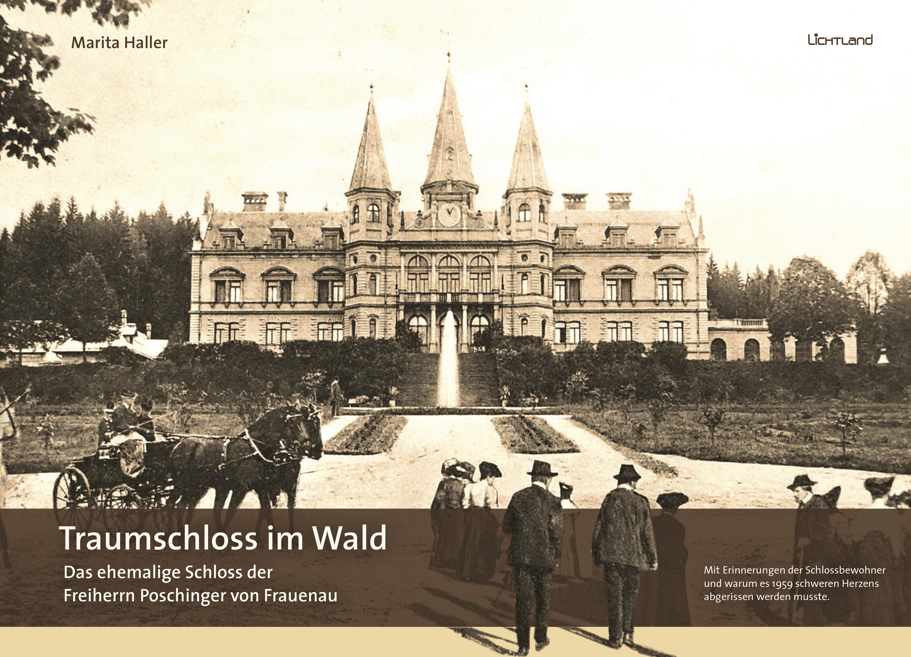 Обложка книги «Traumschloss im Wald»