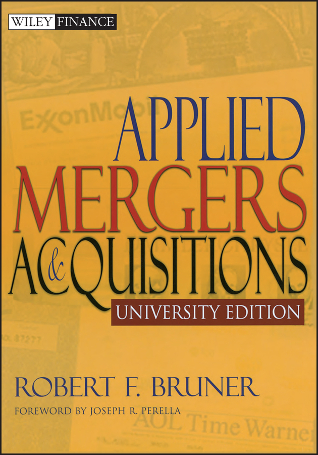 Обложка книги «Applied Mergers and Acquisitions»