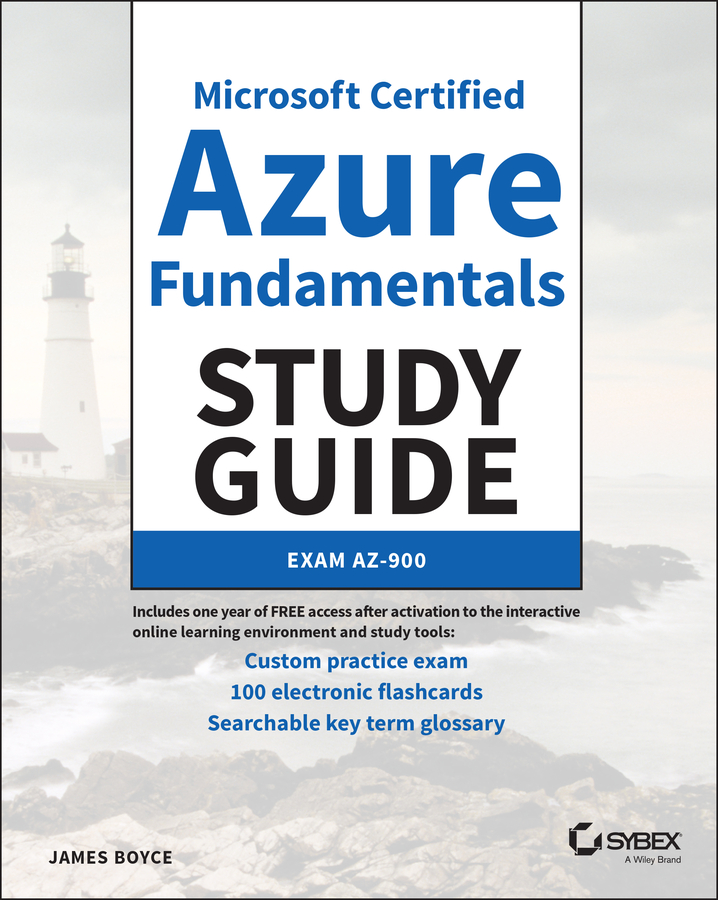 Обложка книги «Microsoft Certified Azure Fundamentals Study Guide»