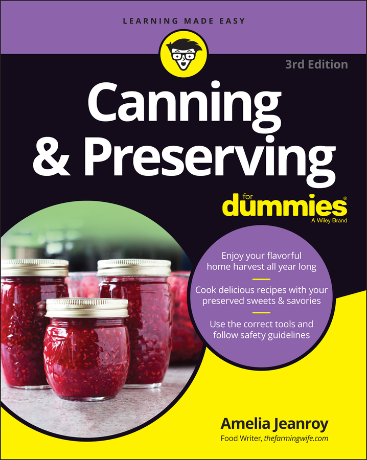 Обложка книги «Canning & Preserving For Dummies»