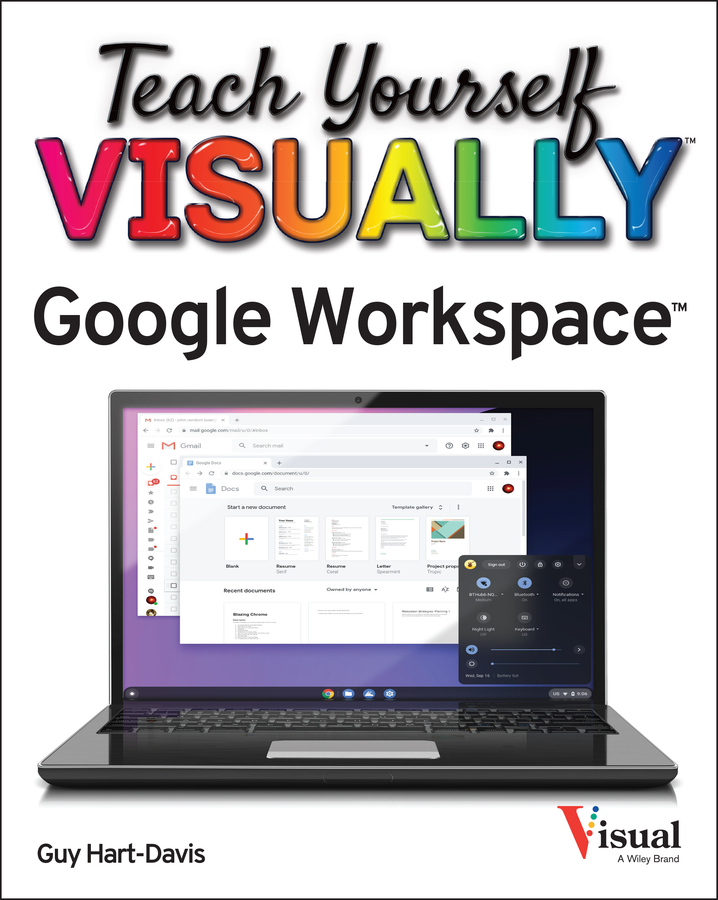Обложка книги «Teach Yourself VISUALLY Google Workspace»
