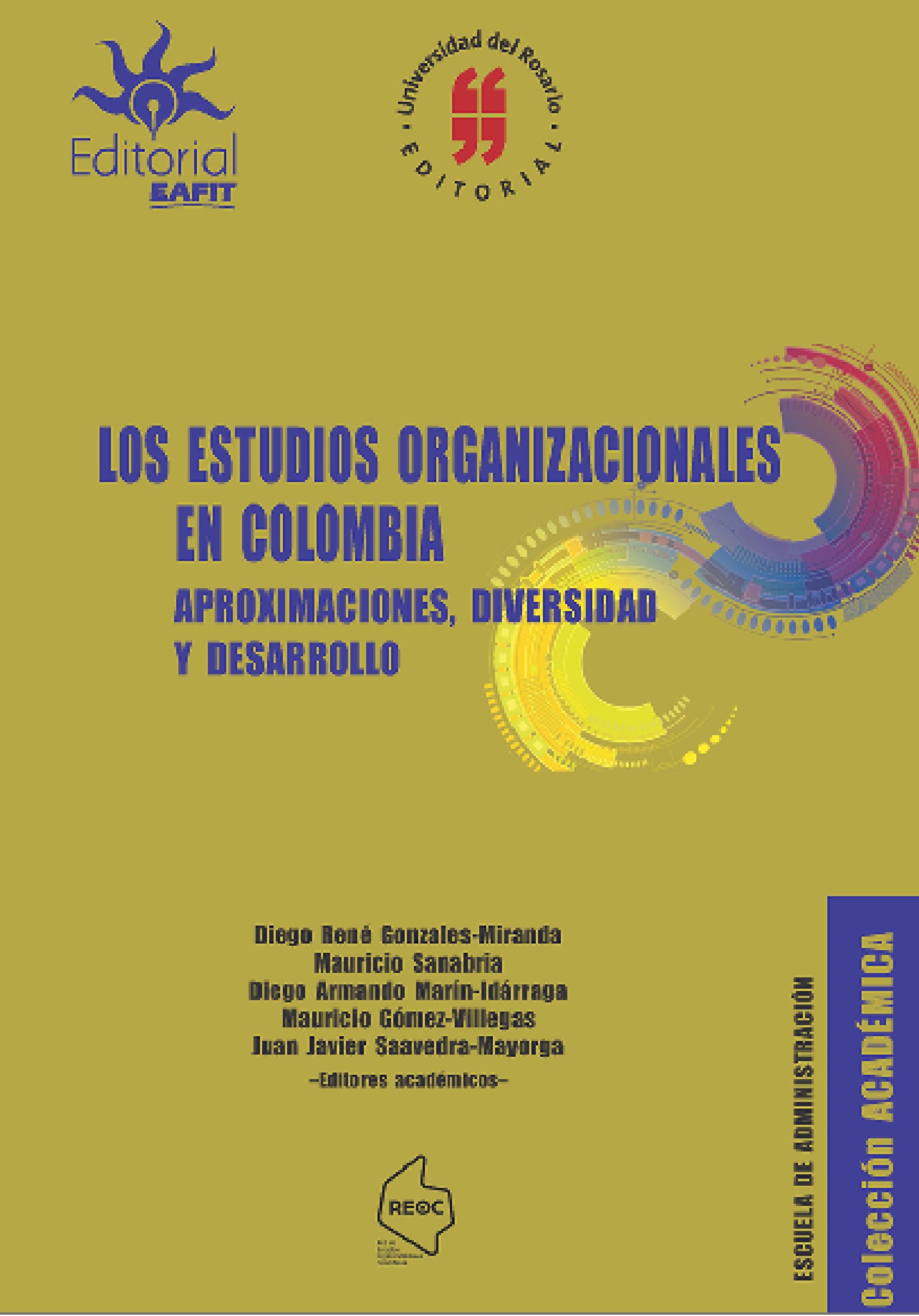 Обложка книги «Los estudios organizacionales en Colombia»