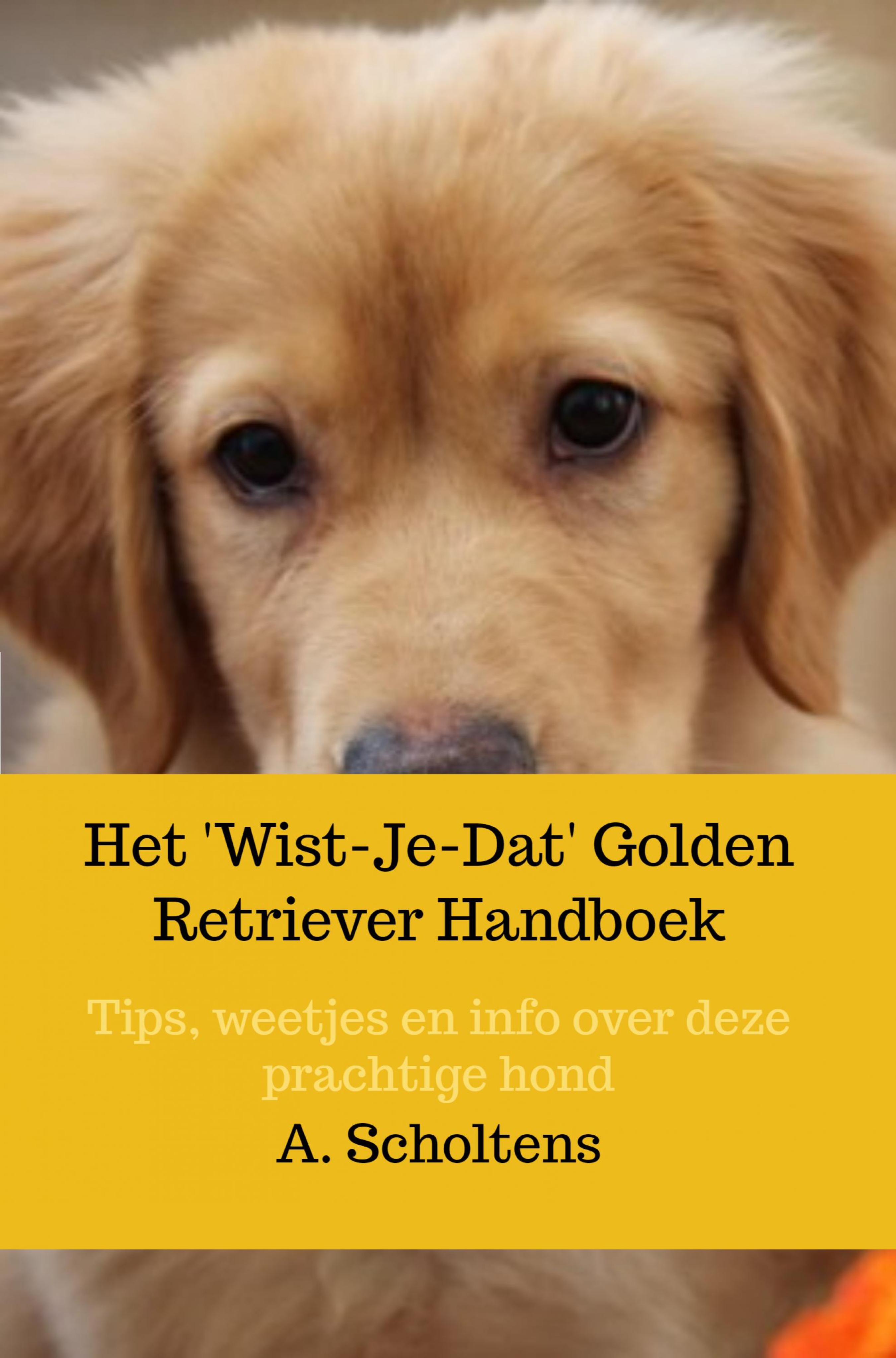 Обложка книги «Het 'Wist-Je-Dat' Golden Retriever Handboek»