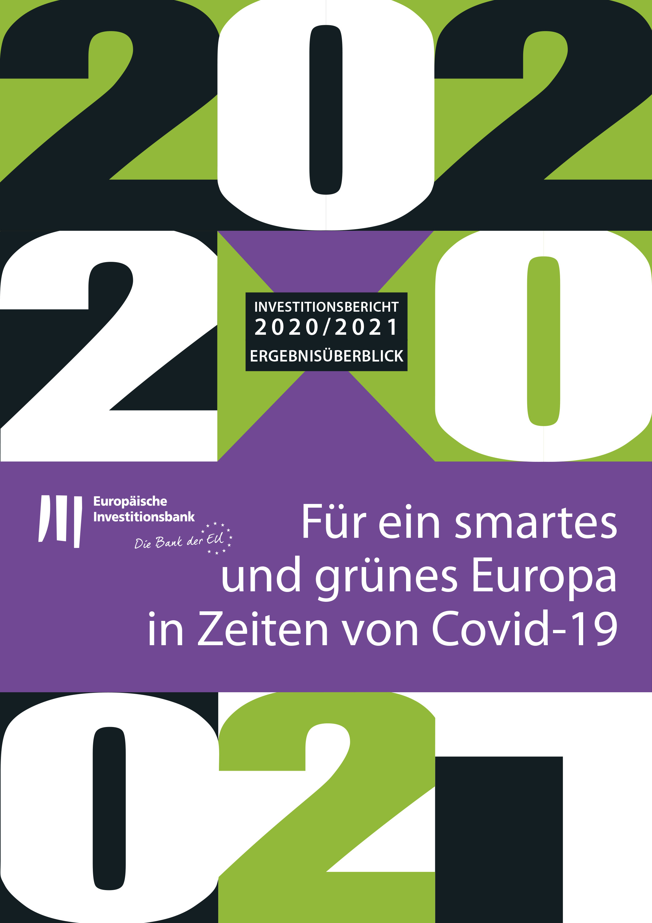 Обложка книги «Investitionsbericht 2020–2021 der EIB - Ergebnisüberblick»