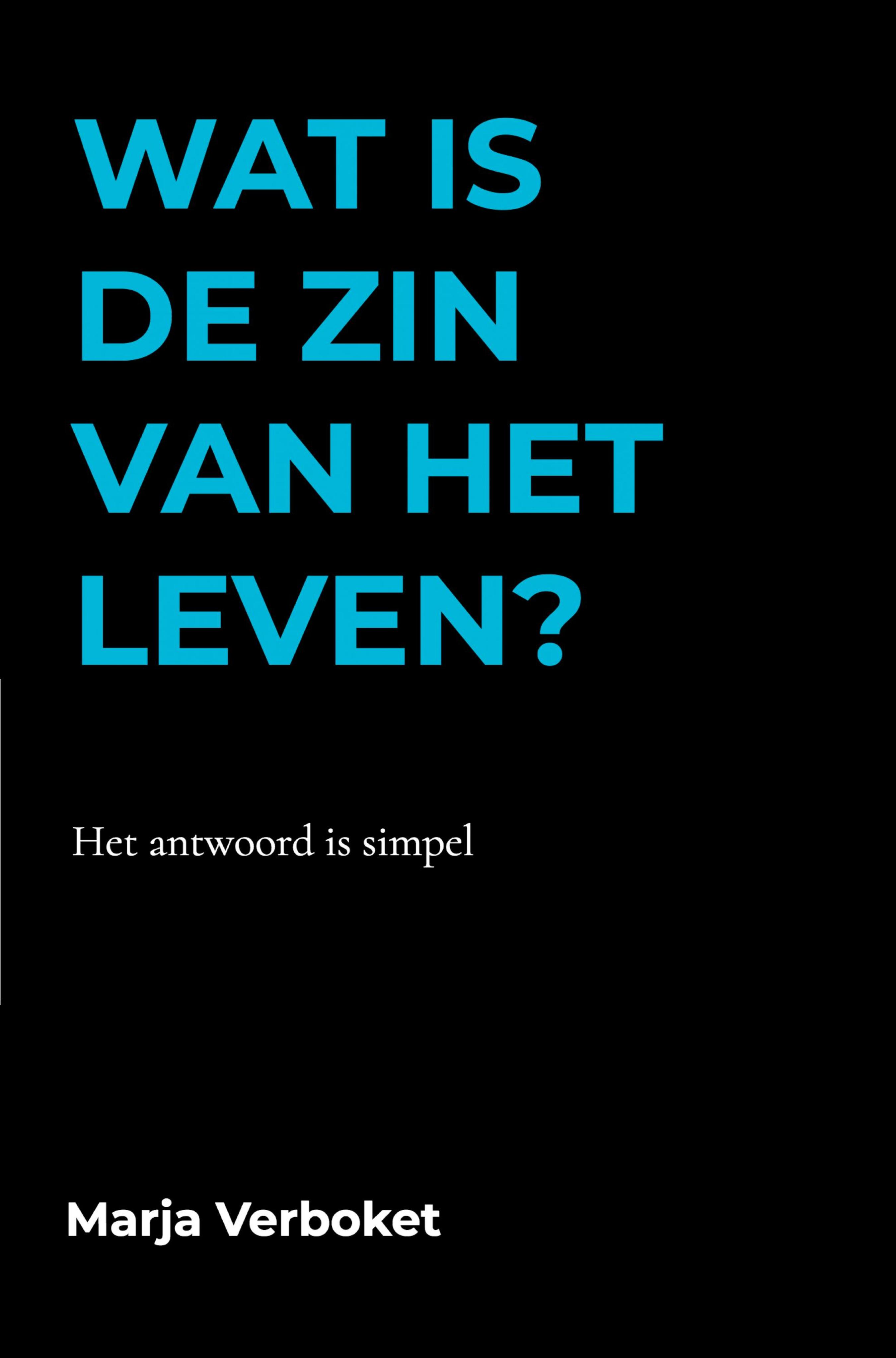 Обложка книги «Wat is de zin van het leven?»