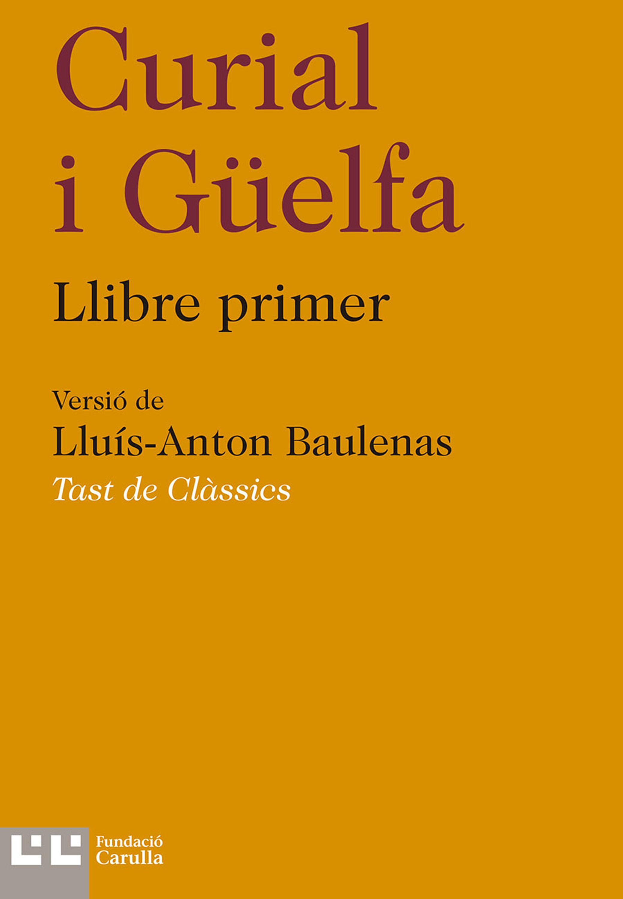 Обложка книги «Curial i Güelfa I»