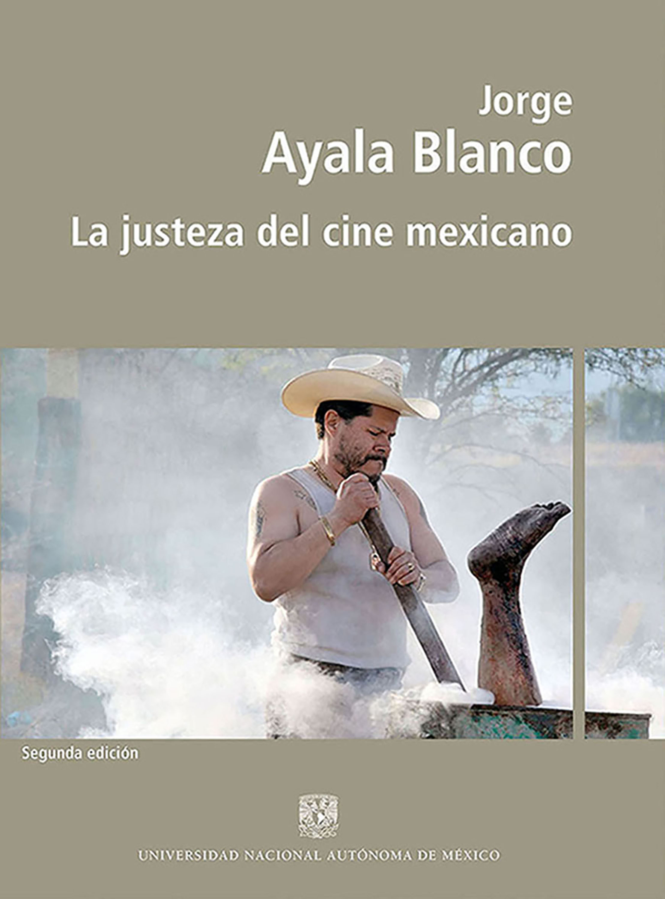 Обложка книги «La justeza del cine mexicano»