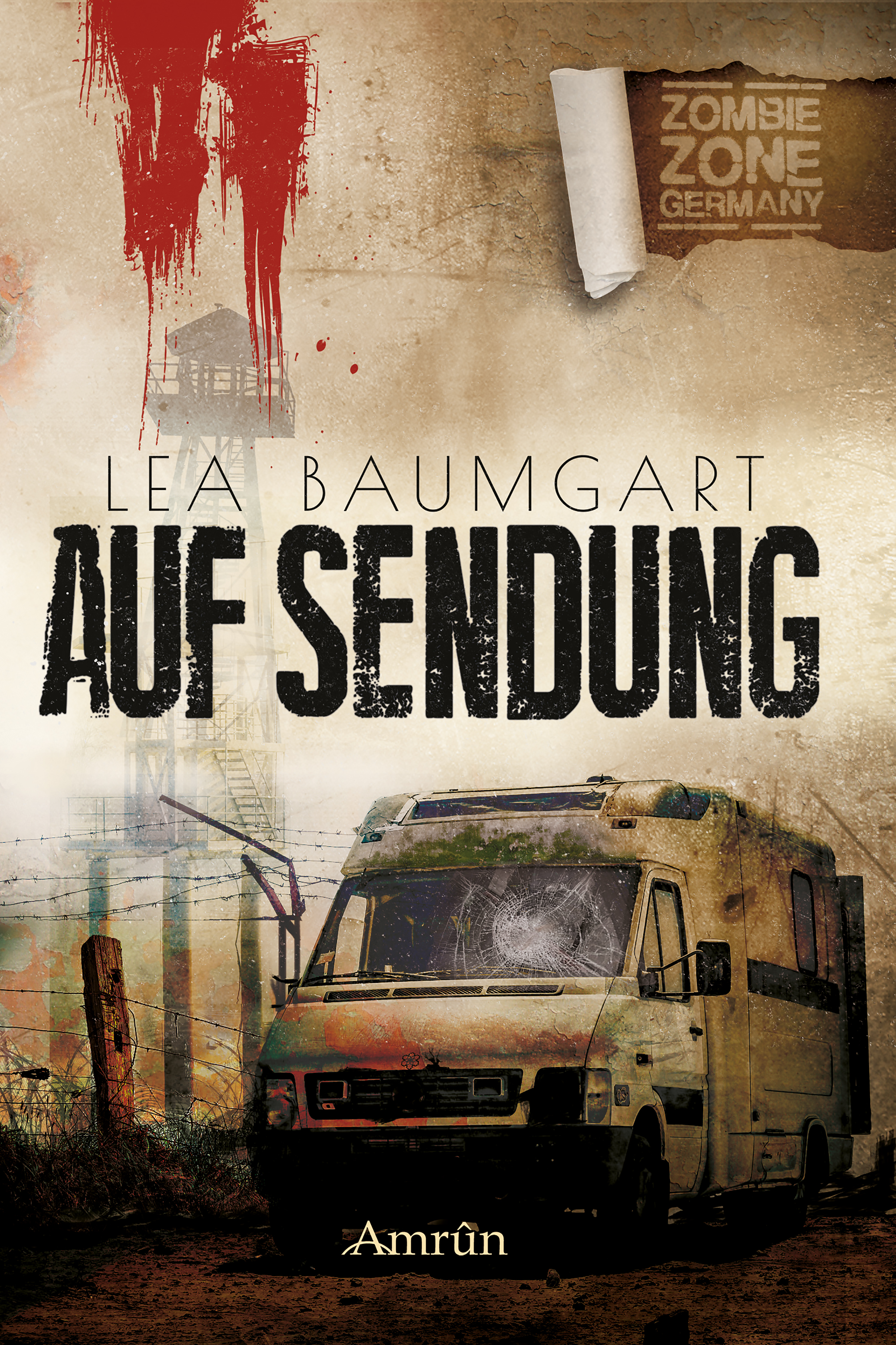 Обложка книги «Zombie Zone Germany: Auf Sendung»