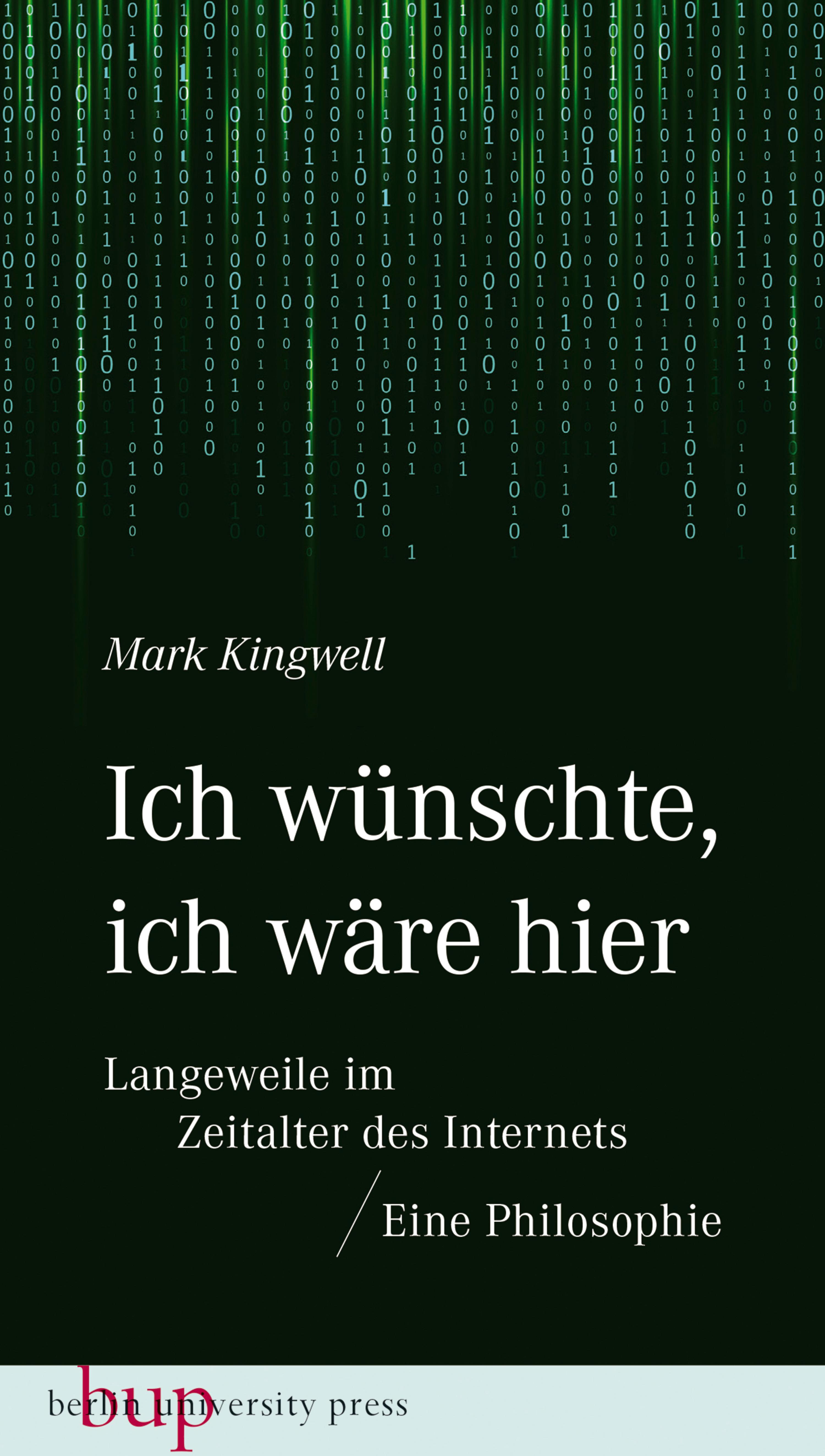 Обложка книги «Ich wünschte, ich wäre hier: Langeweile im Zeitalter des Internets»