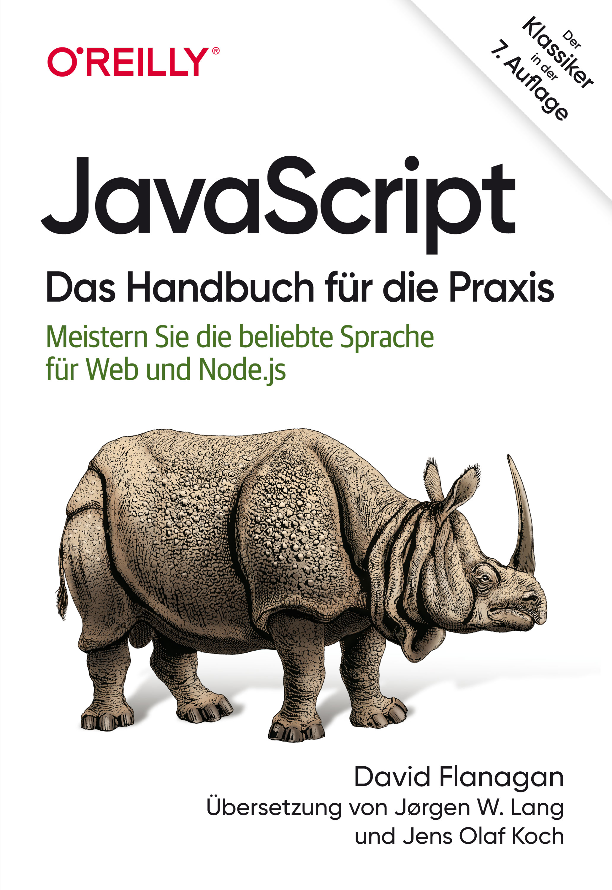 Обложка книги «JavaScript – Das Handbuch für die Praxis»