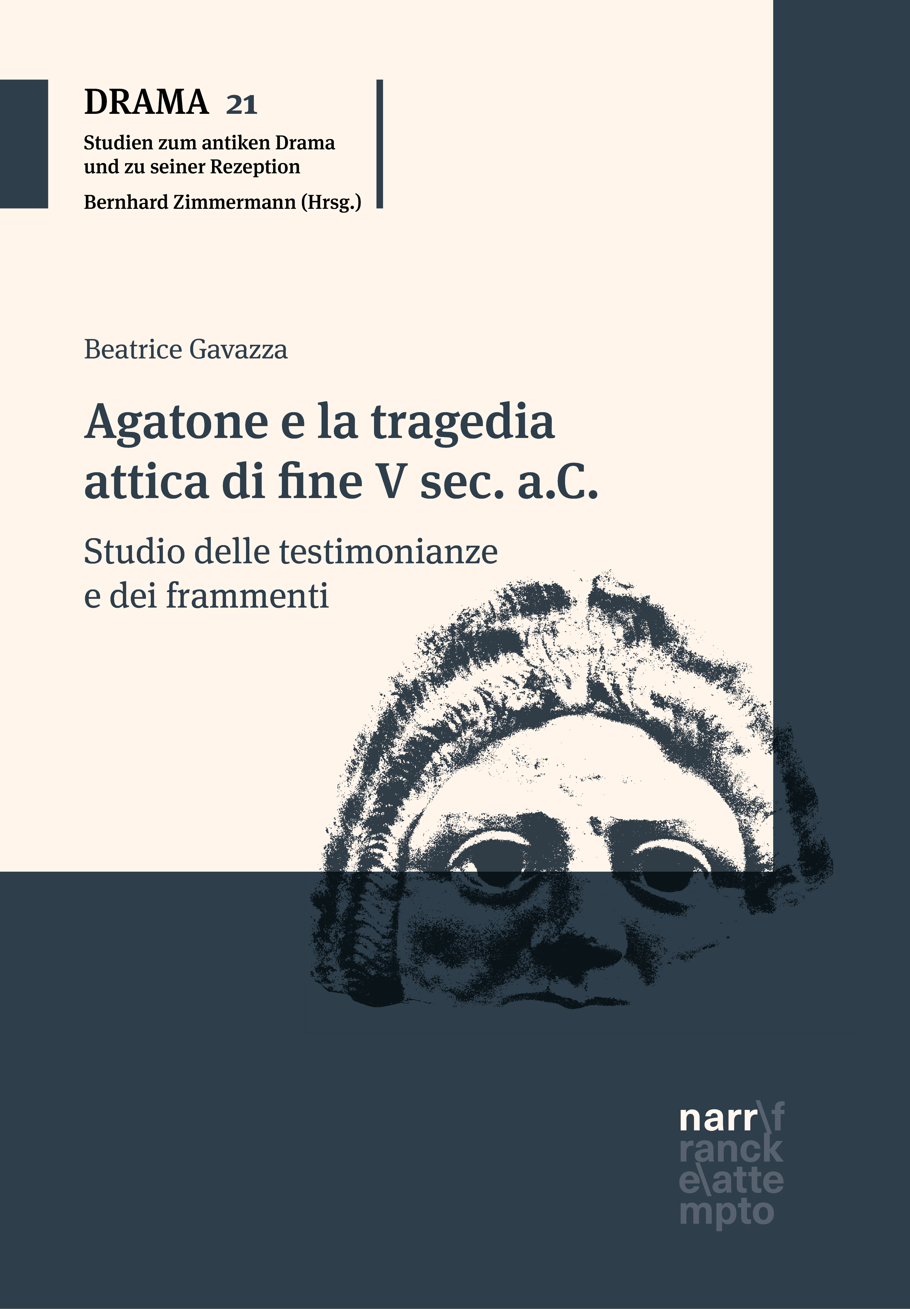 Обложка книги «Agatone e la tragedia attica di fine V sec. a.C.»