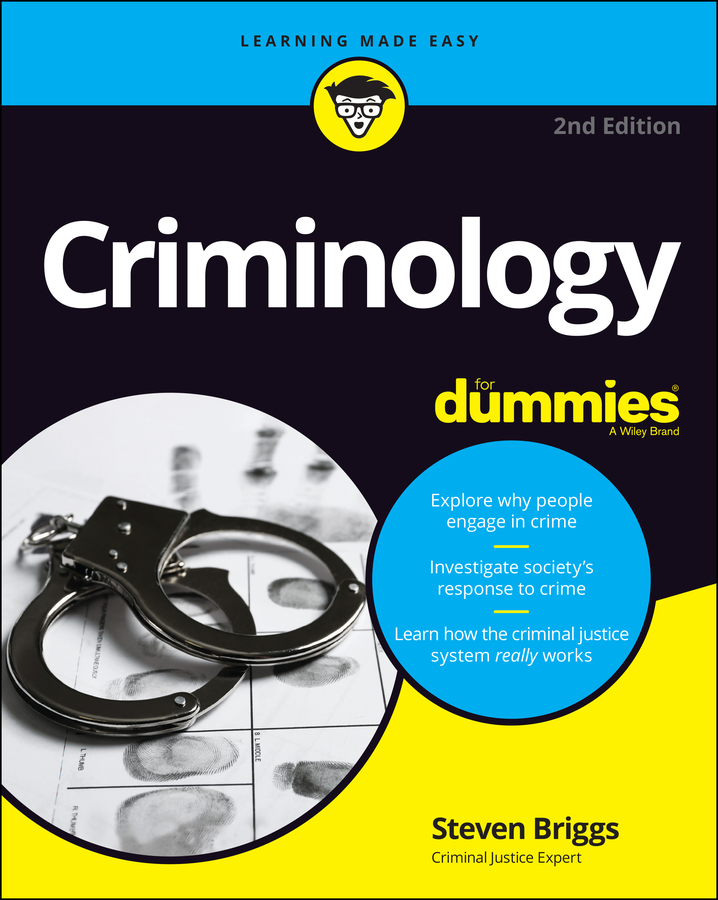 Обложка книги «Criminology For Dummies»