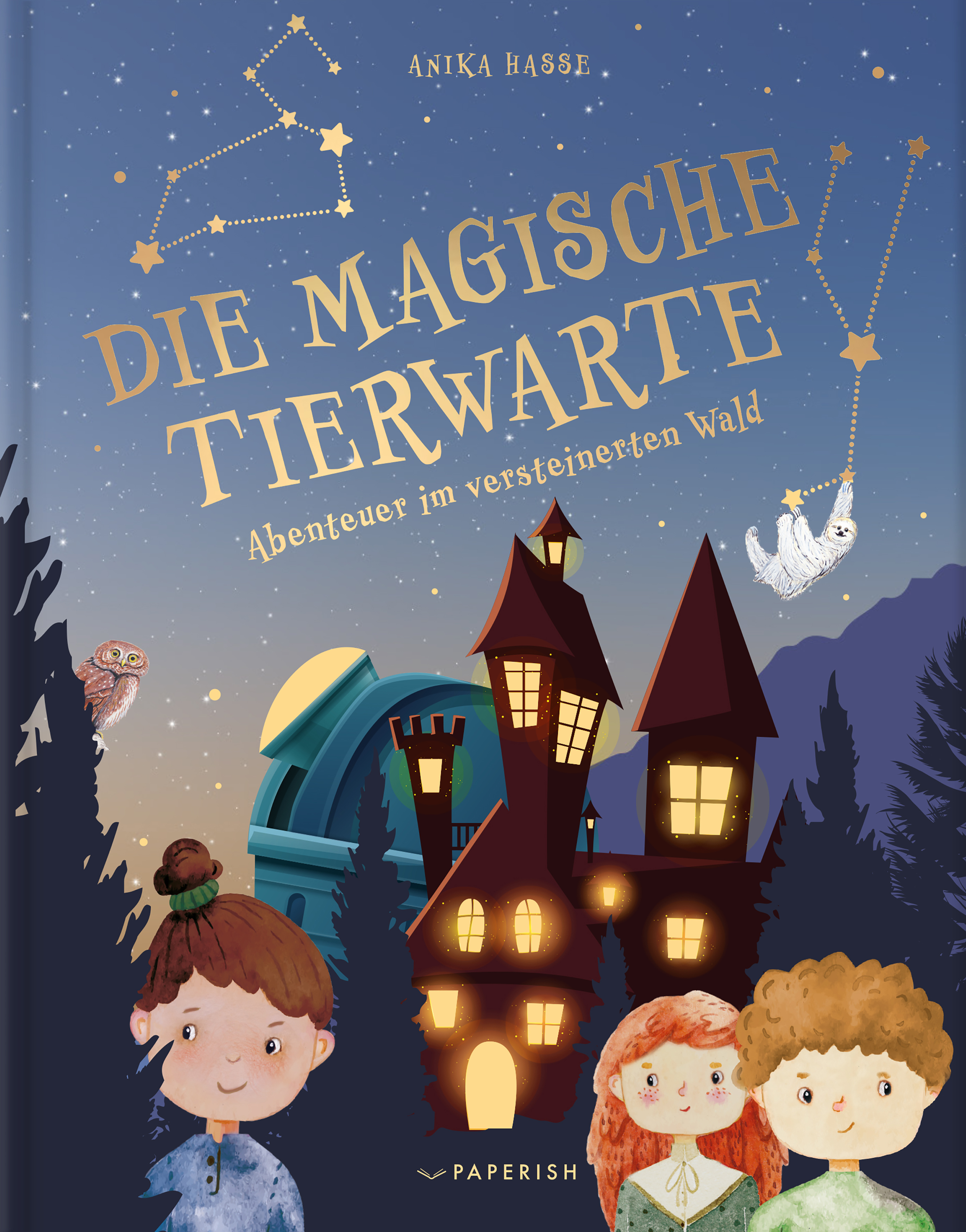 Обложка книги «DIE MAGISCHE TIERWARTE»