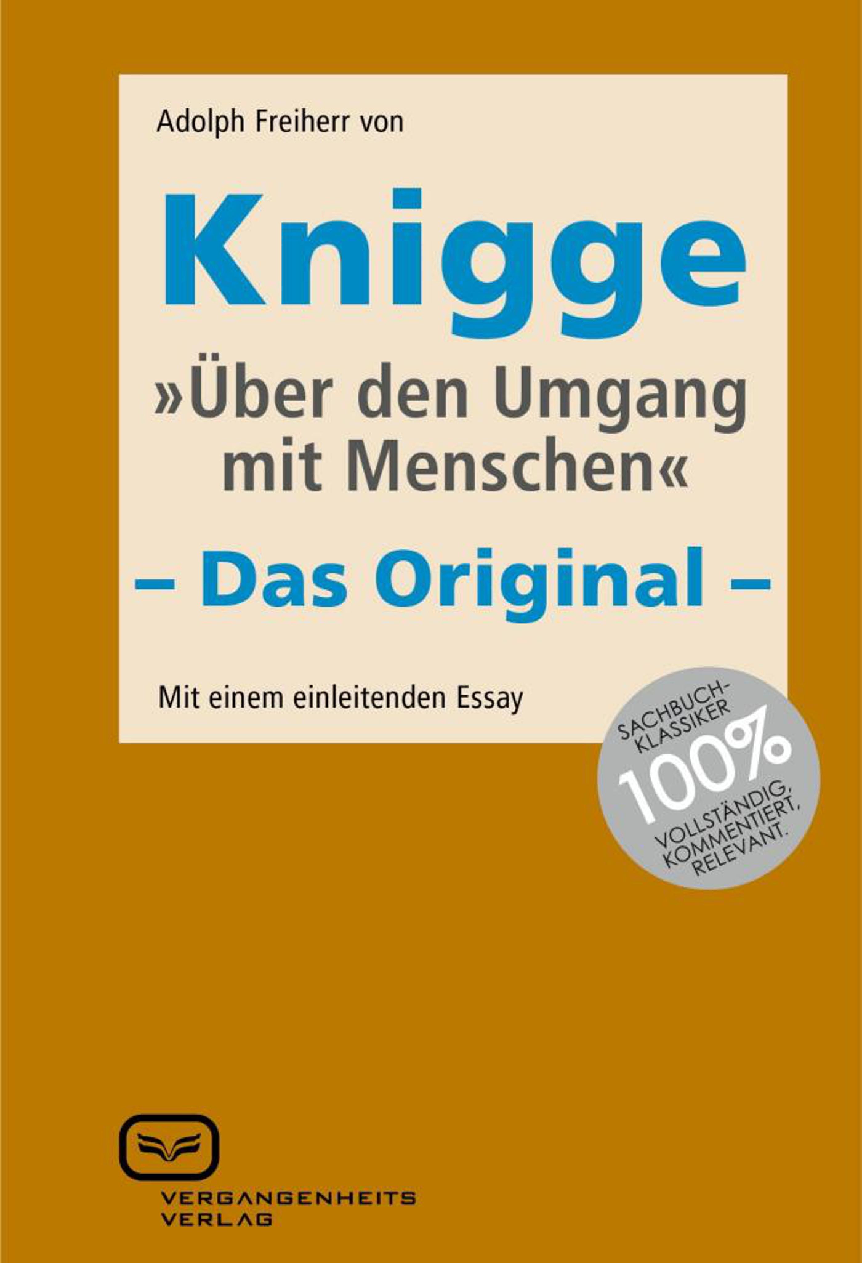 Обложка книги «Über den Umgang mit Menschen»
