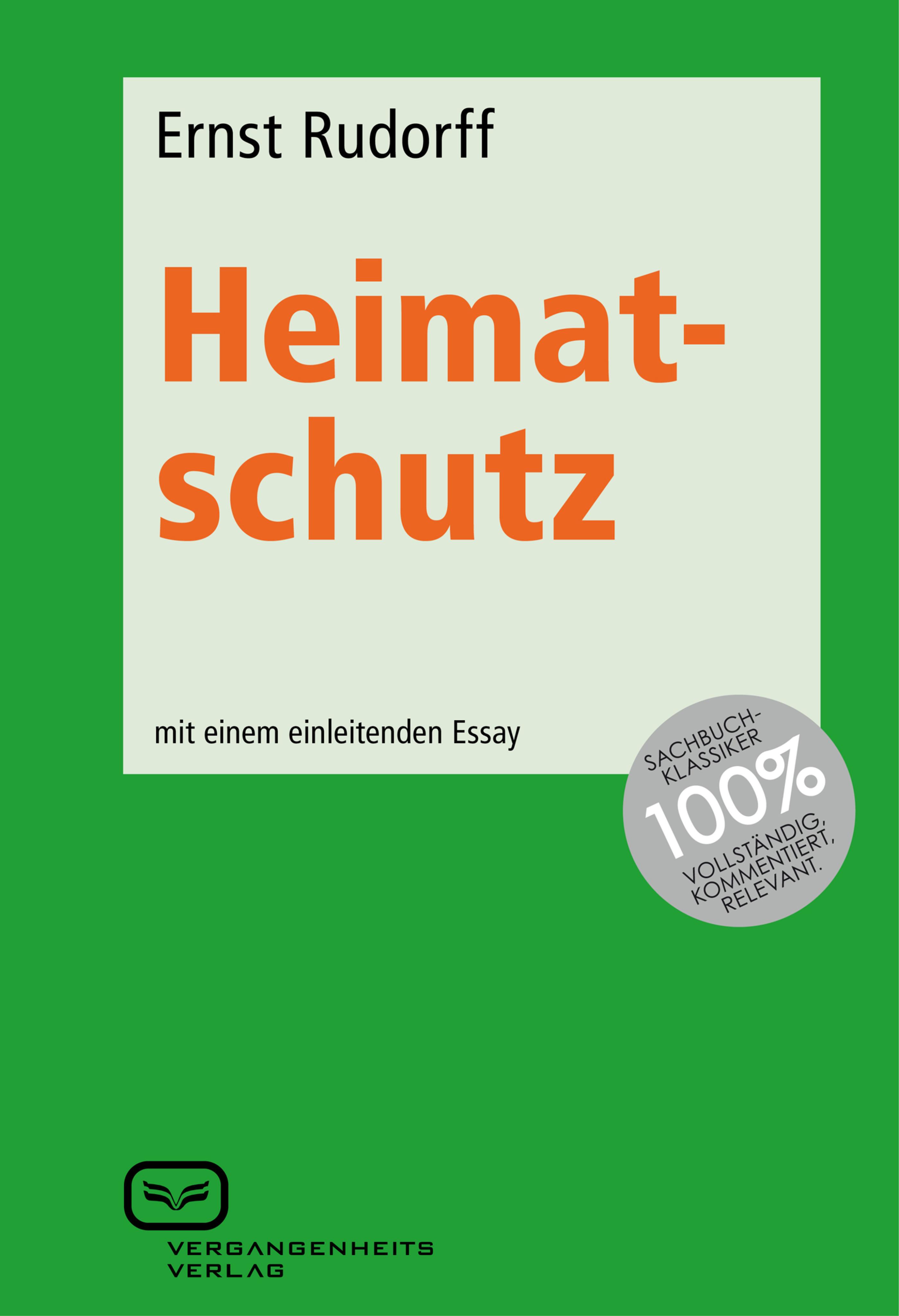 Обложка книги «Heimatschutz»