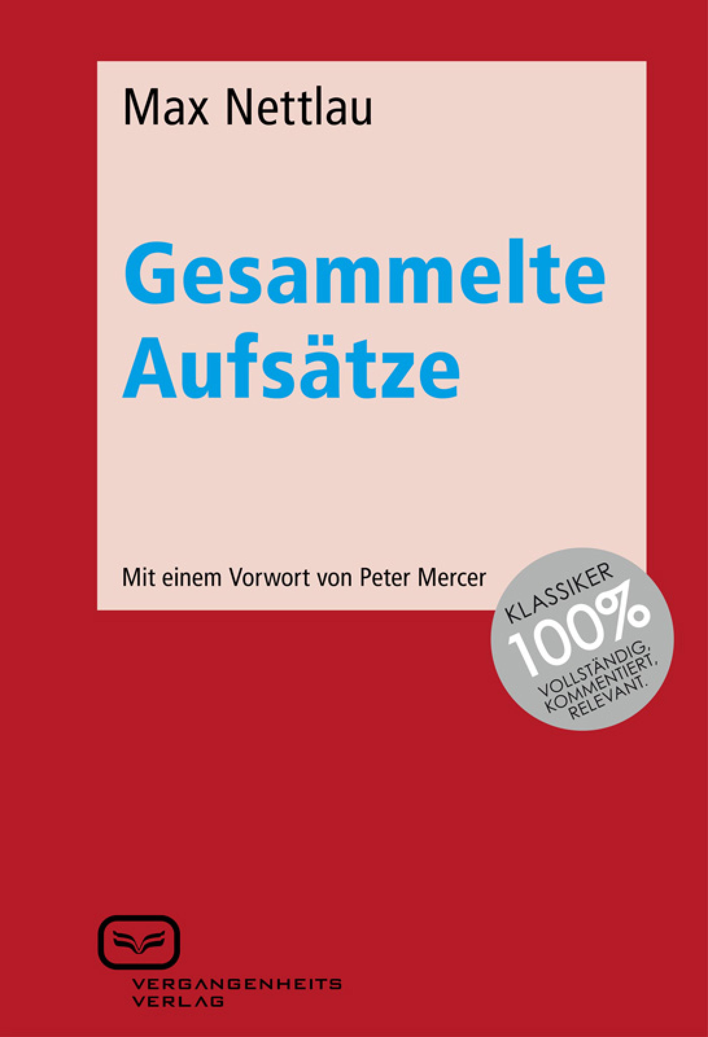 Обложка книги «Gesammelte Aufsätze»