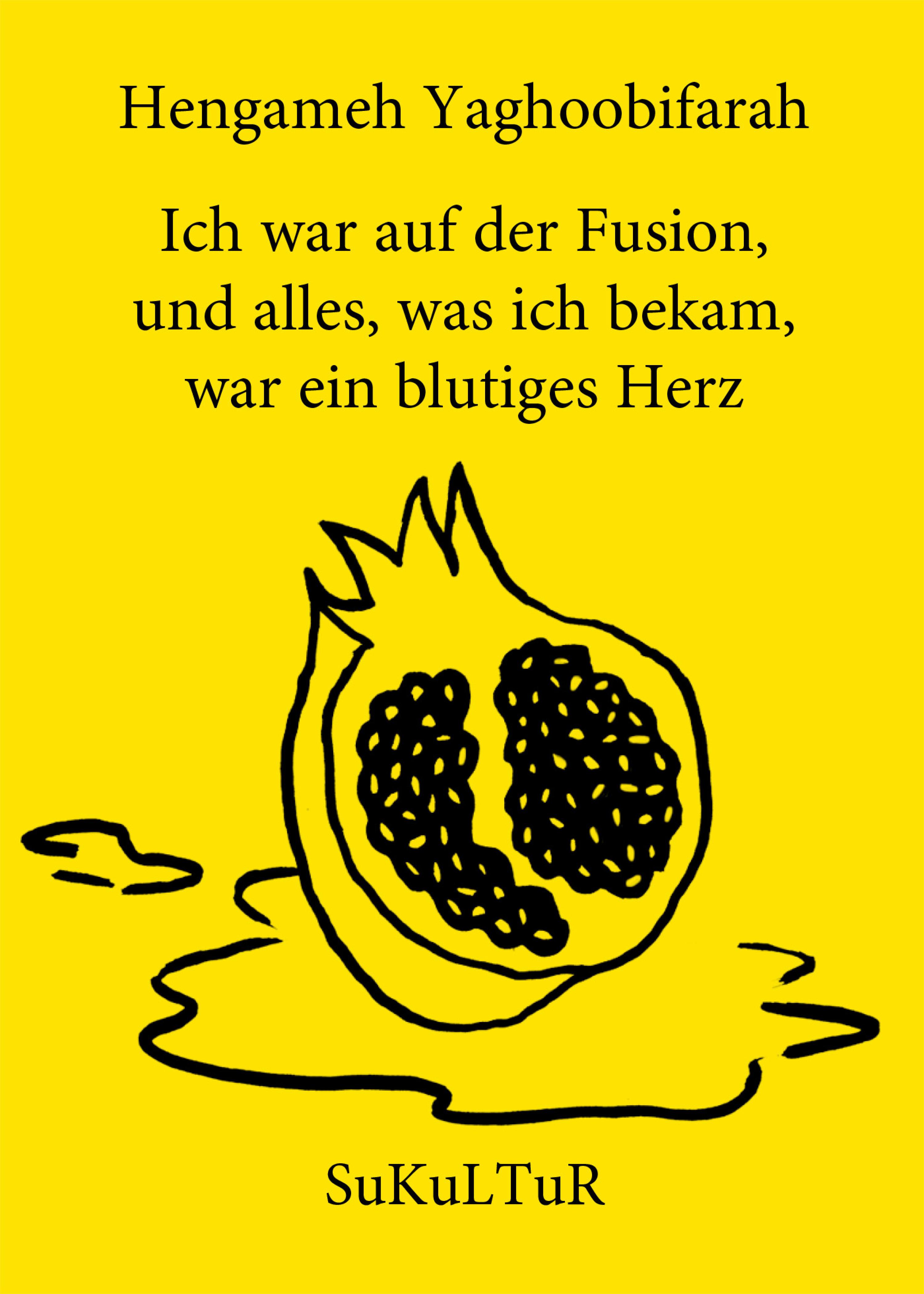 Обложка книги «Ich war auf der Fusion, und alles, was ich bekam, war ein blutiges Herz»