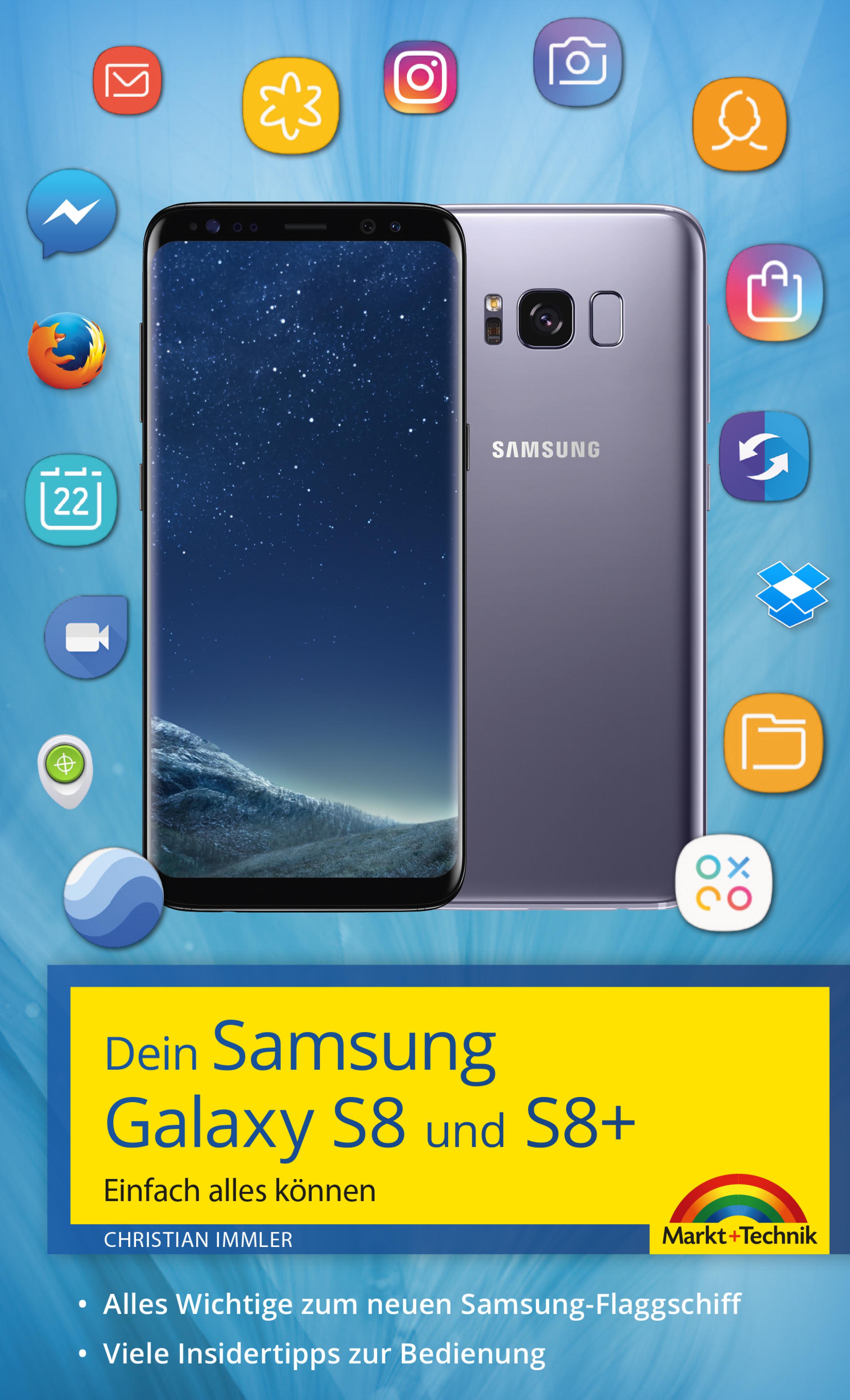 Обложка книги «Dein Samsung Galaxy S8 und S8+»