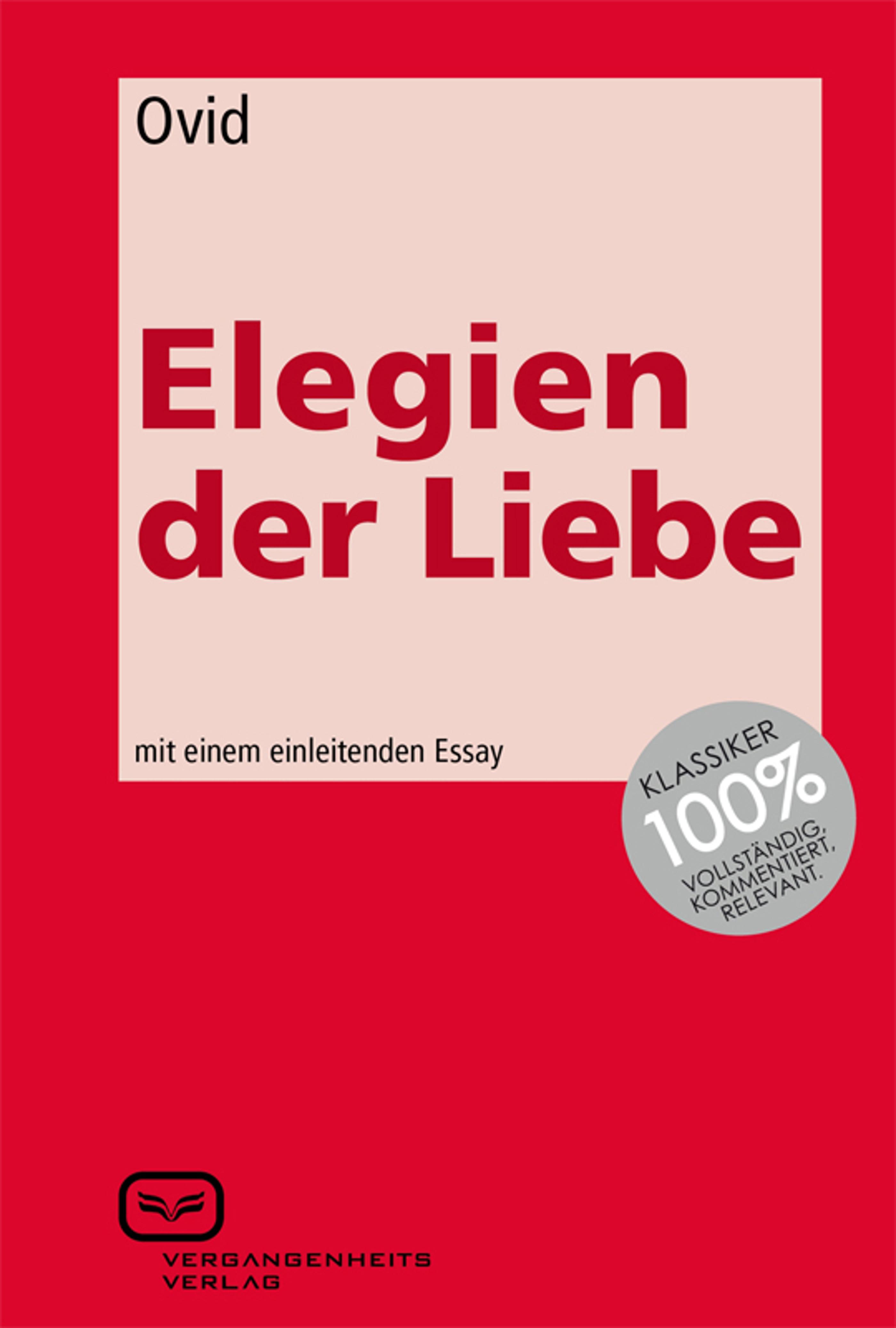 Обложка книги «Elegien der Liebe»