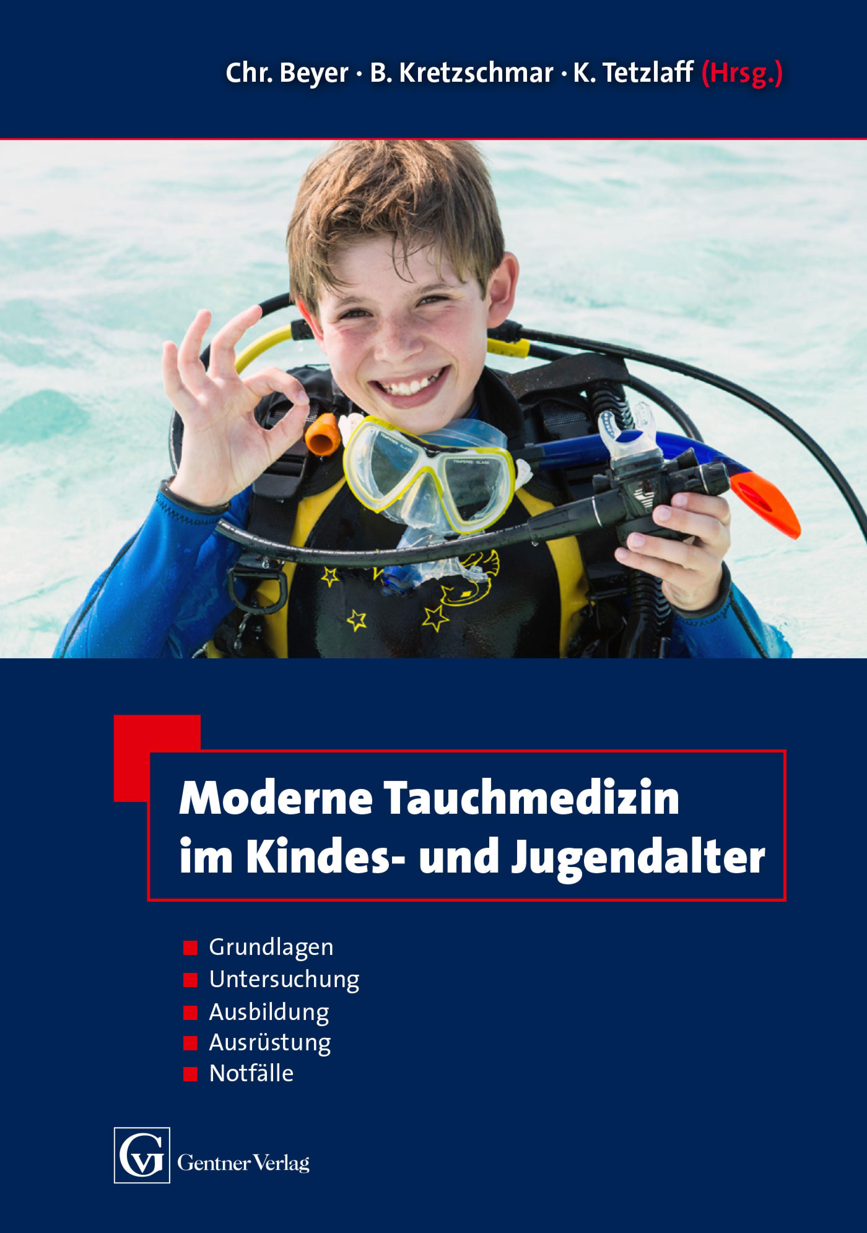 Обложка книги «Moderne Tauchmedizin im Kindes- und Jugendalter»