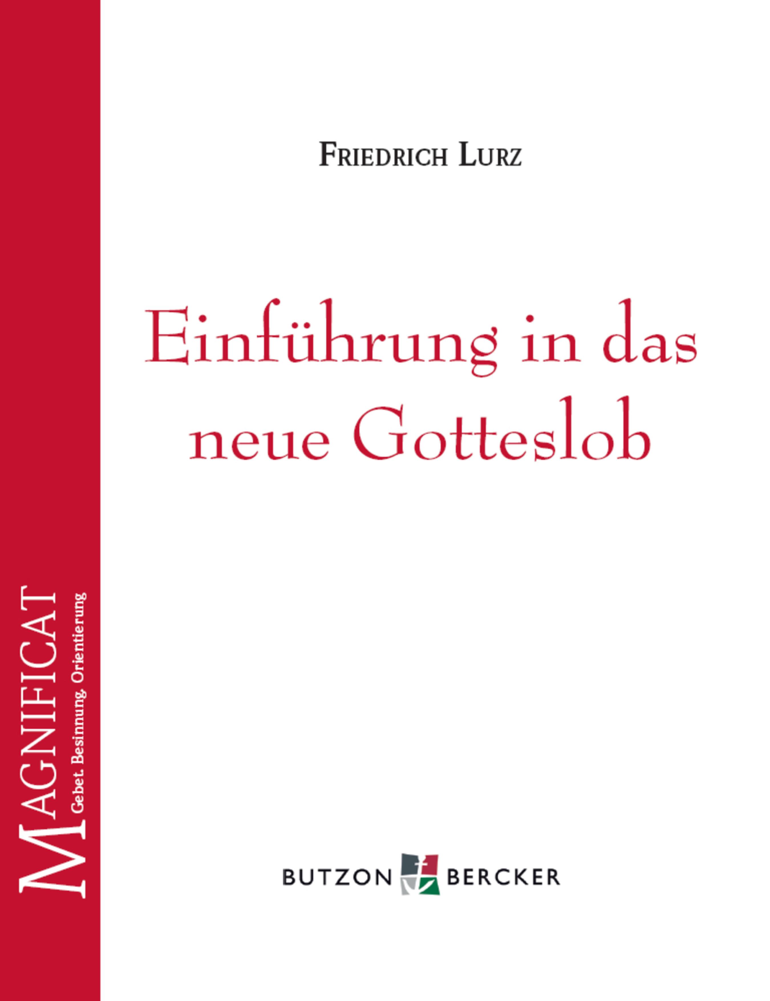 Обложка книги «Einführung in das neue Gotteslob»
