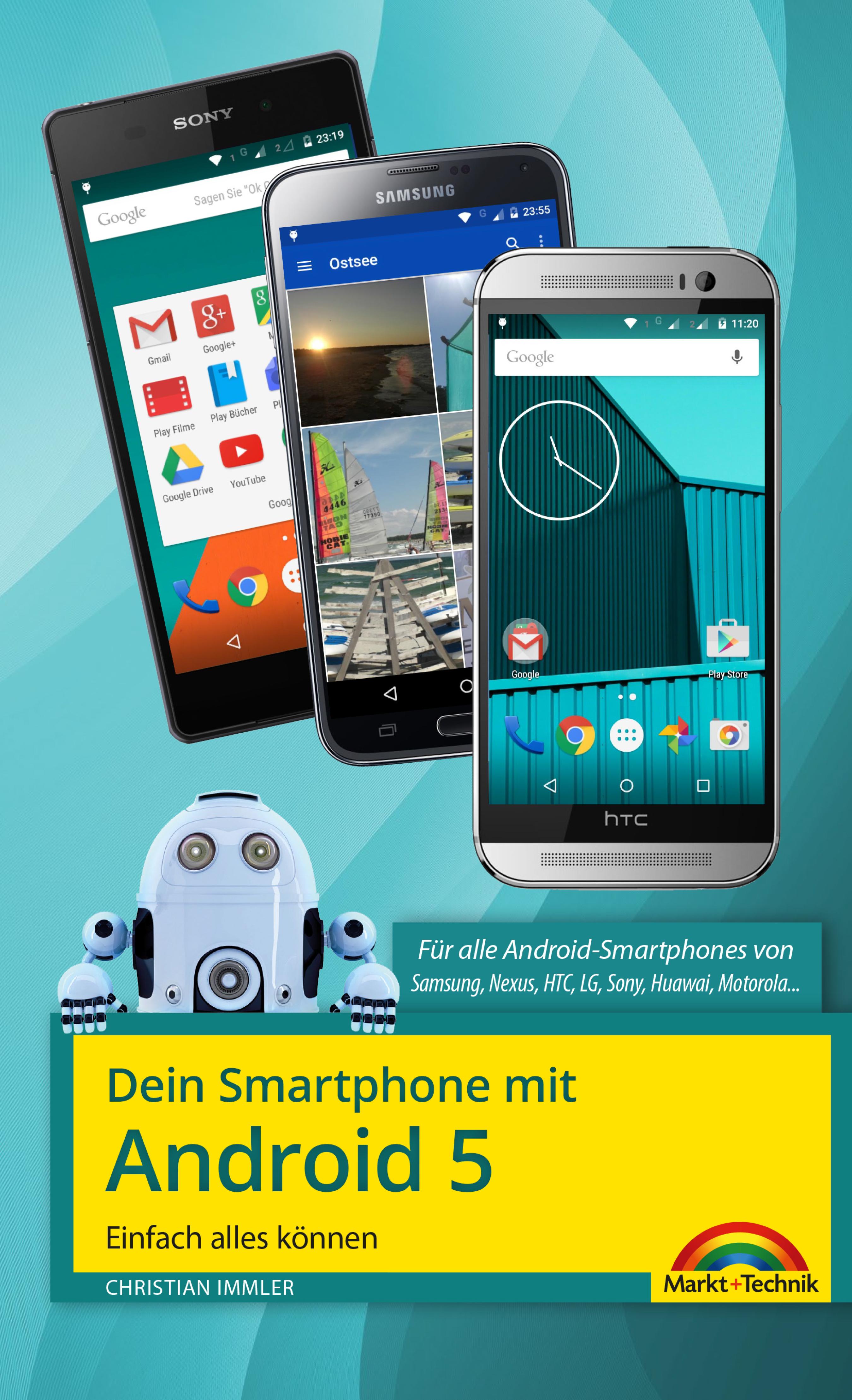 Обложка книги «Dein Smartphone mit Android 5»