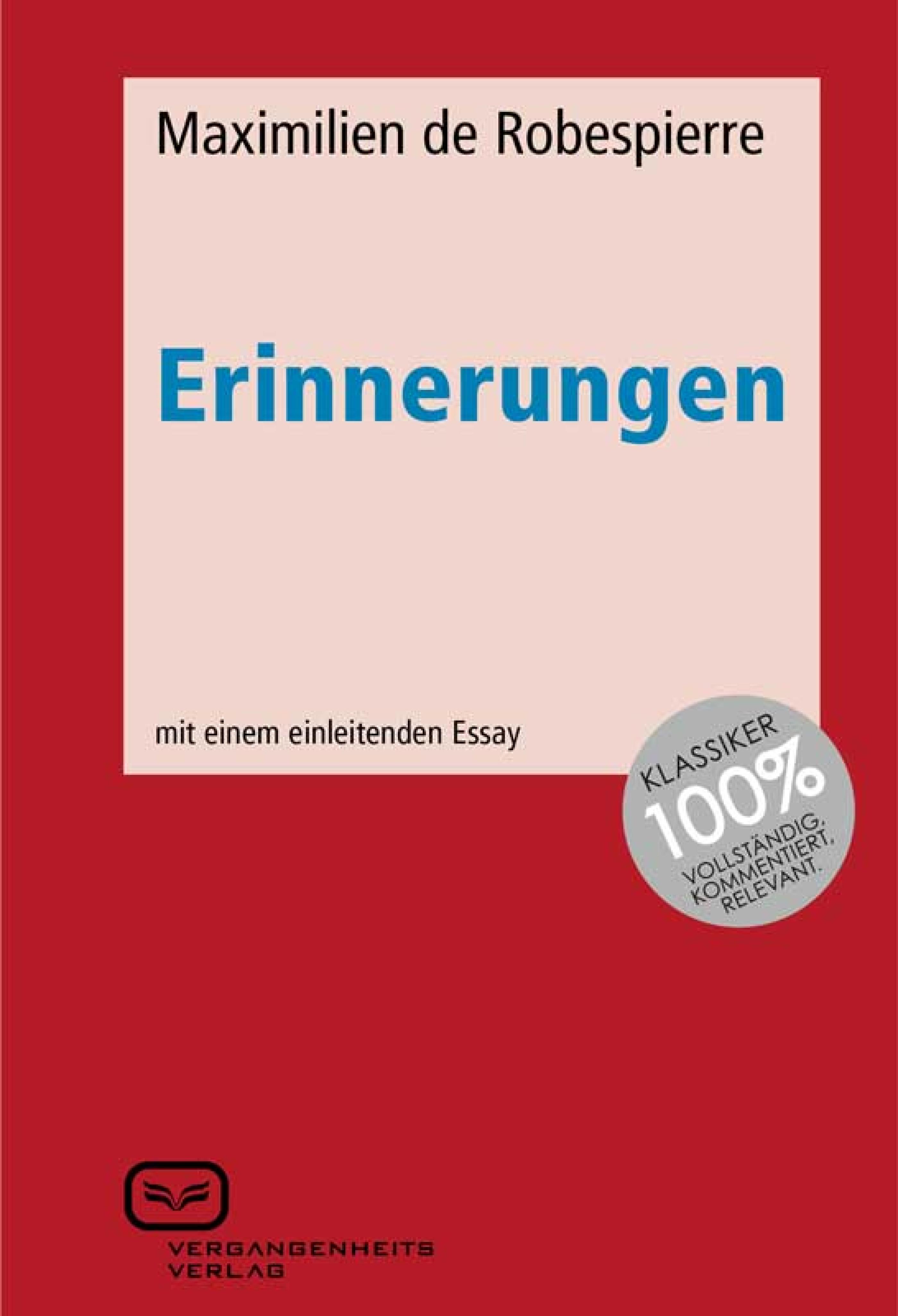 Обложка книги «Erinnerungen»