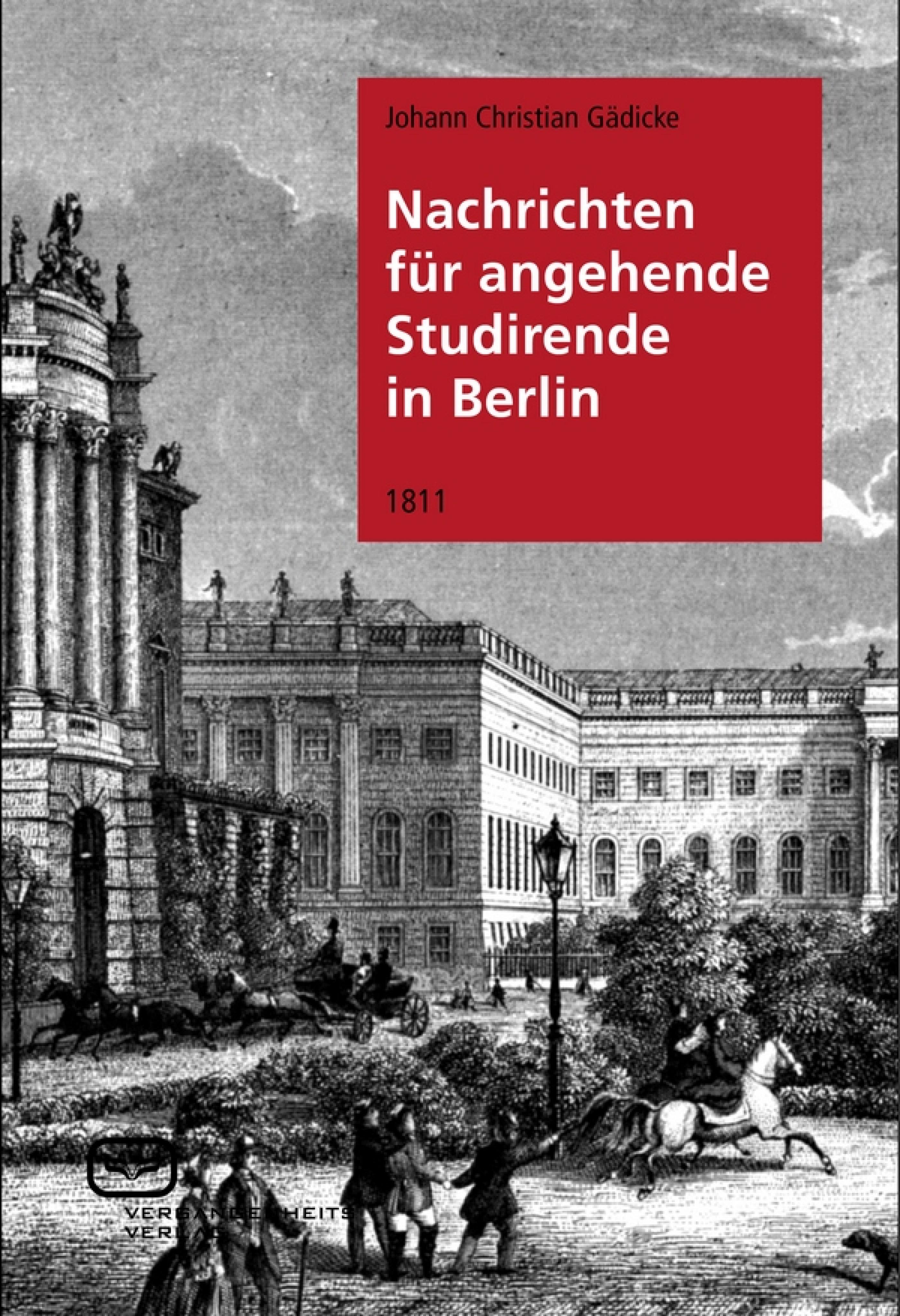 Обложка книги «Nachrichten für angehende Studierende in Berlin»