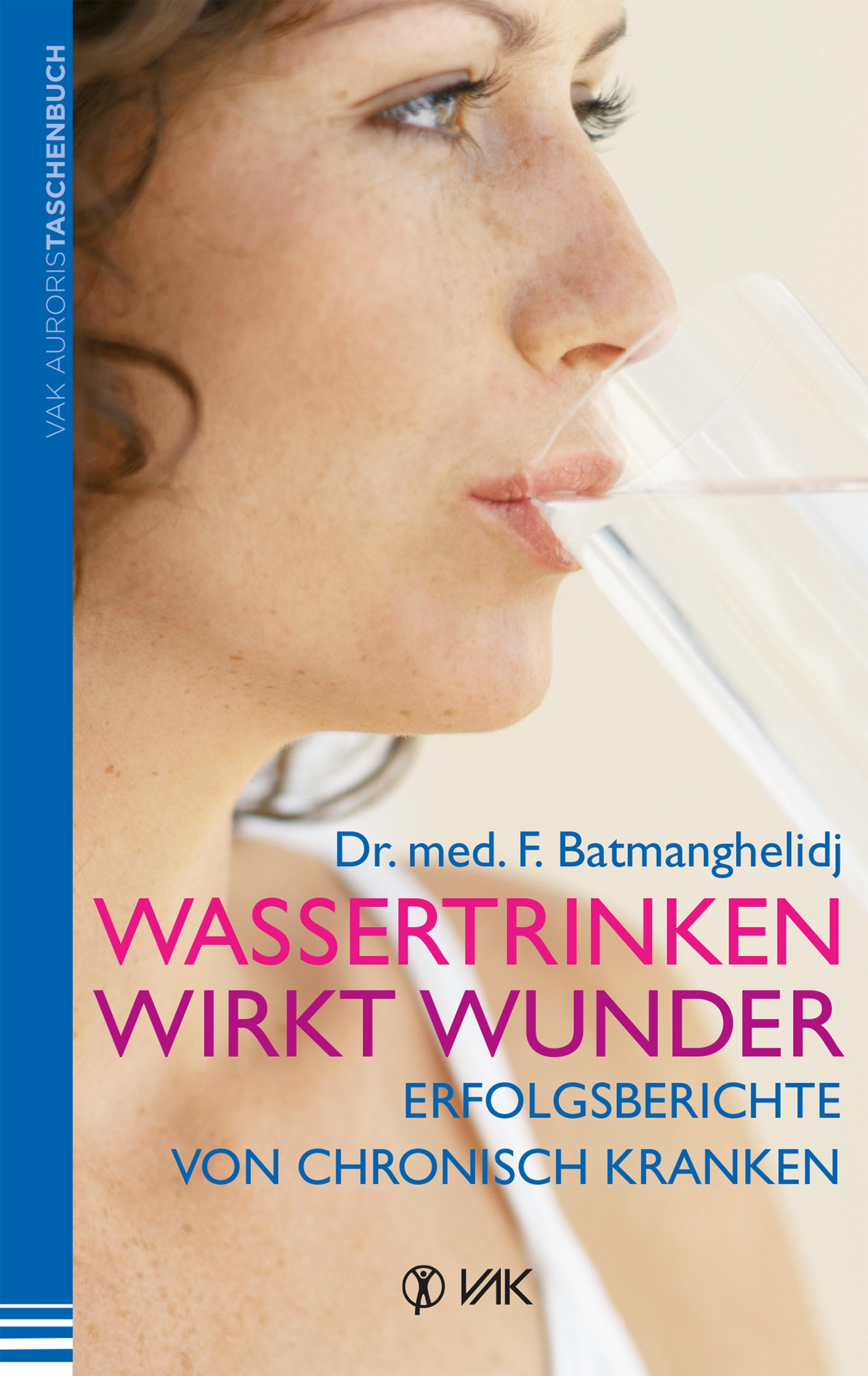 Обложка книги «Wassertrinken wirkt Wunder»