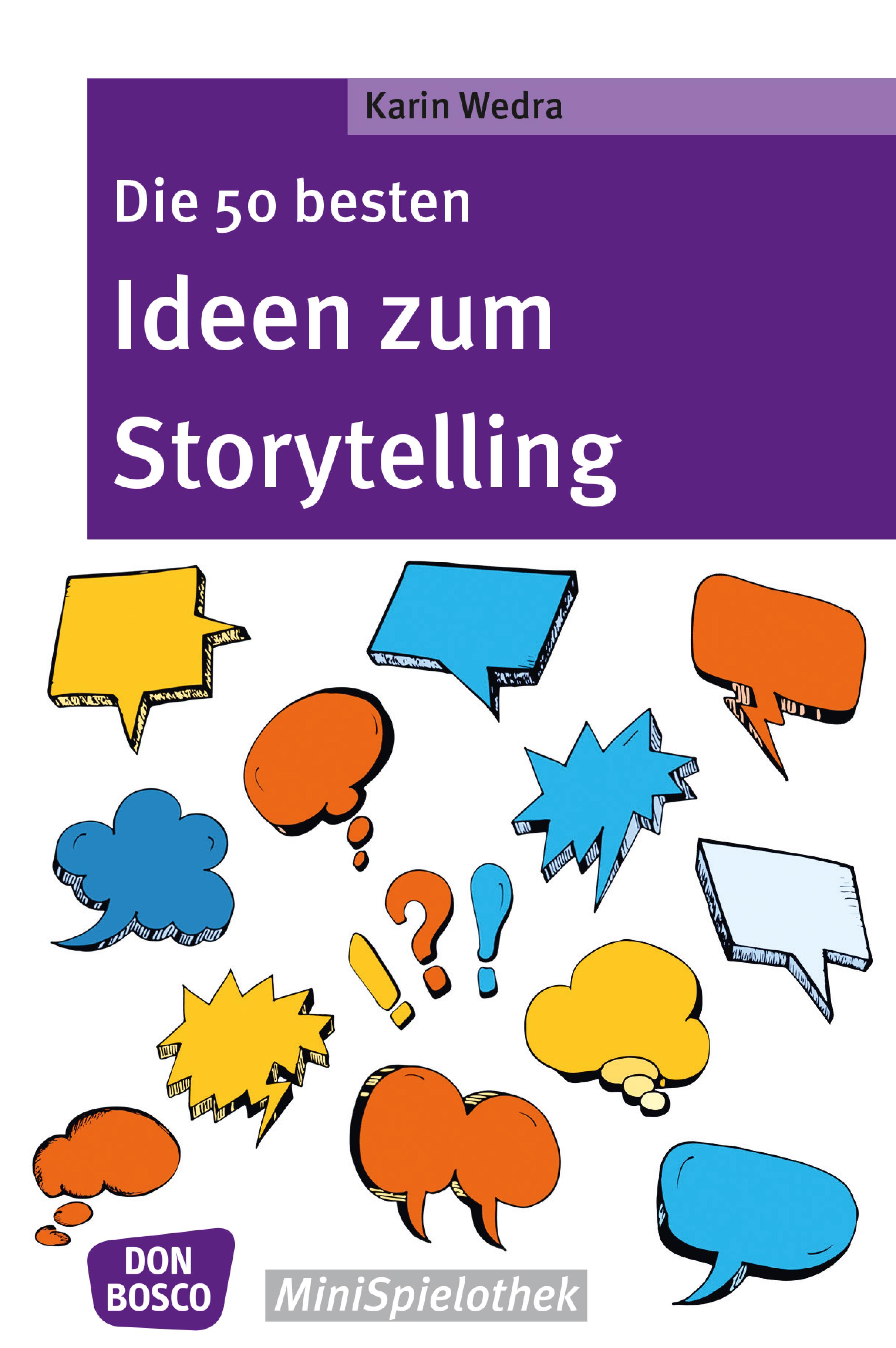 Обложка книги «Die 50 besten Spiele zum Storytelling»