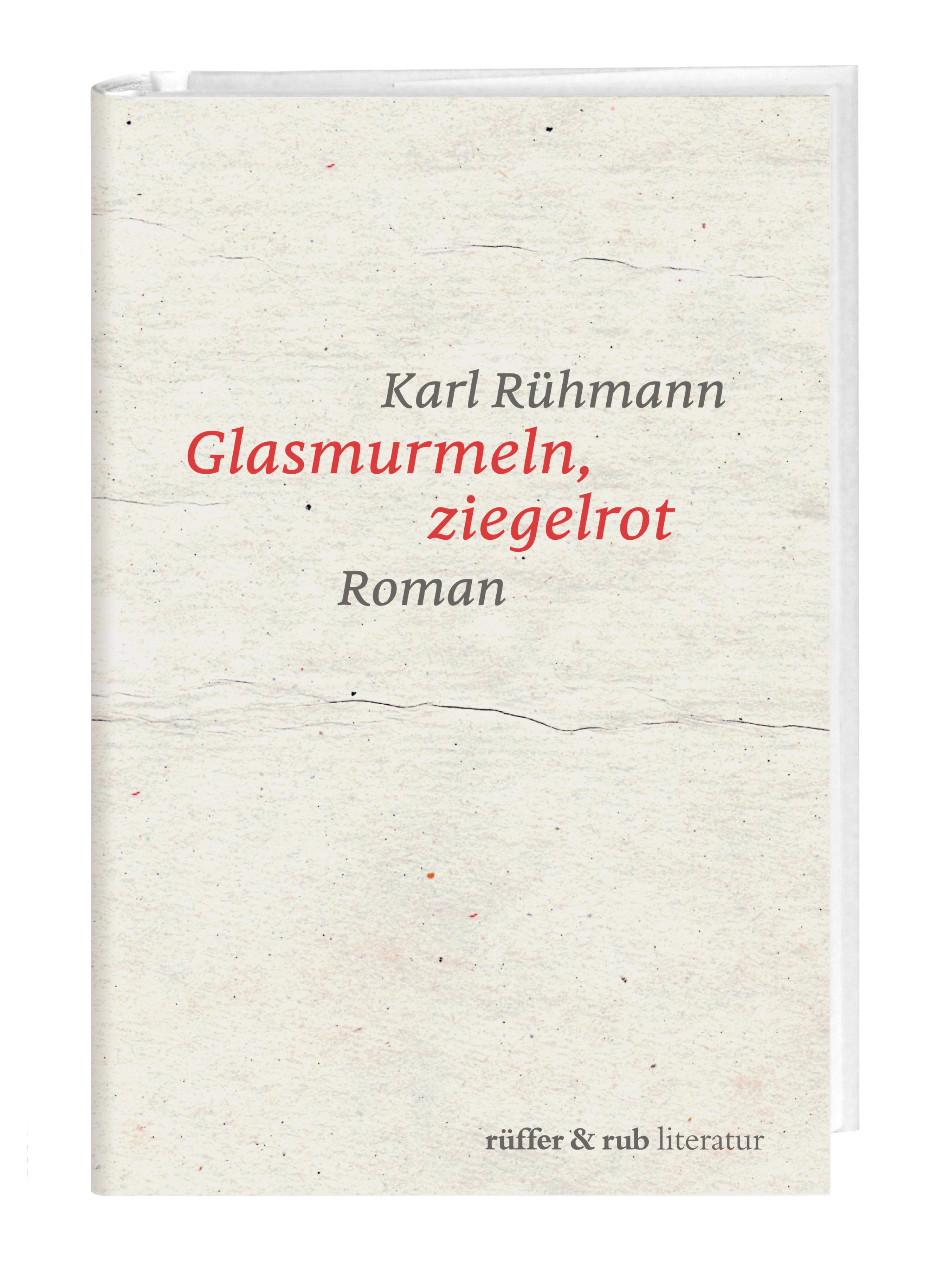 Обложка книги «Glasmurmeln, ziegelrot»