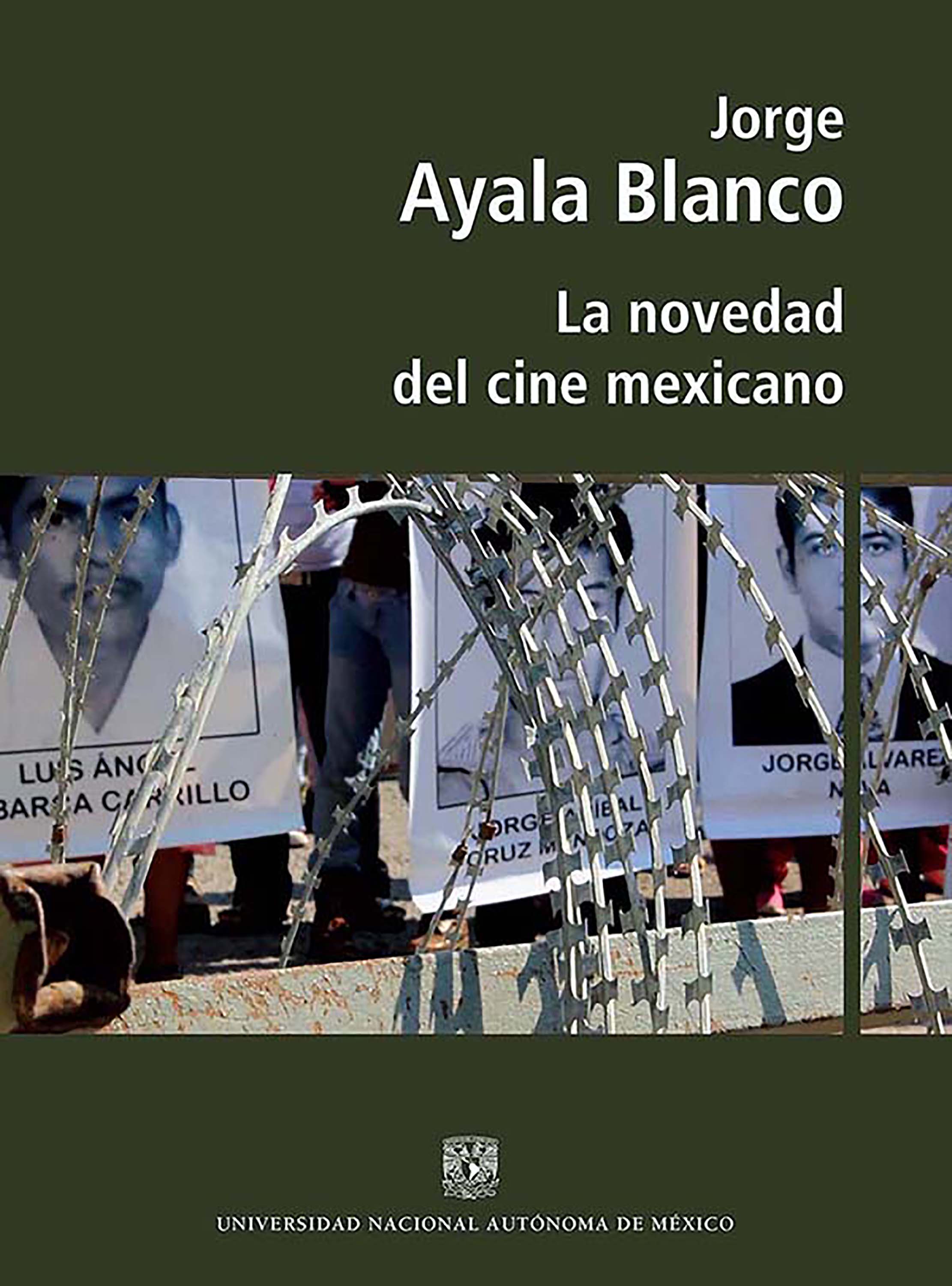 Обложка книги «La novedad del cine mexicano»