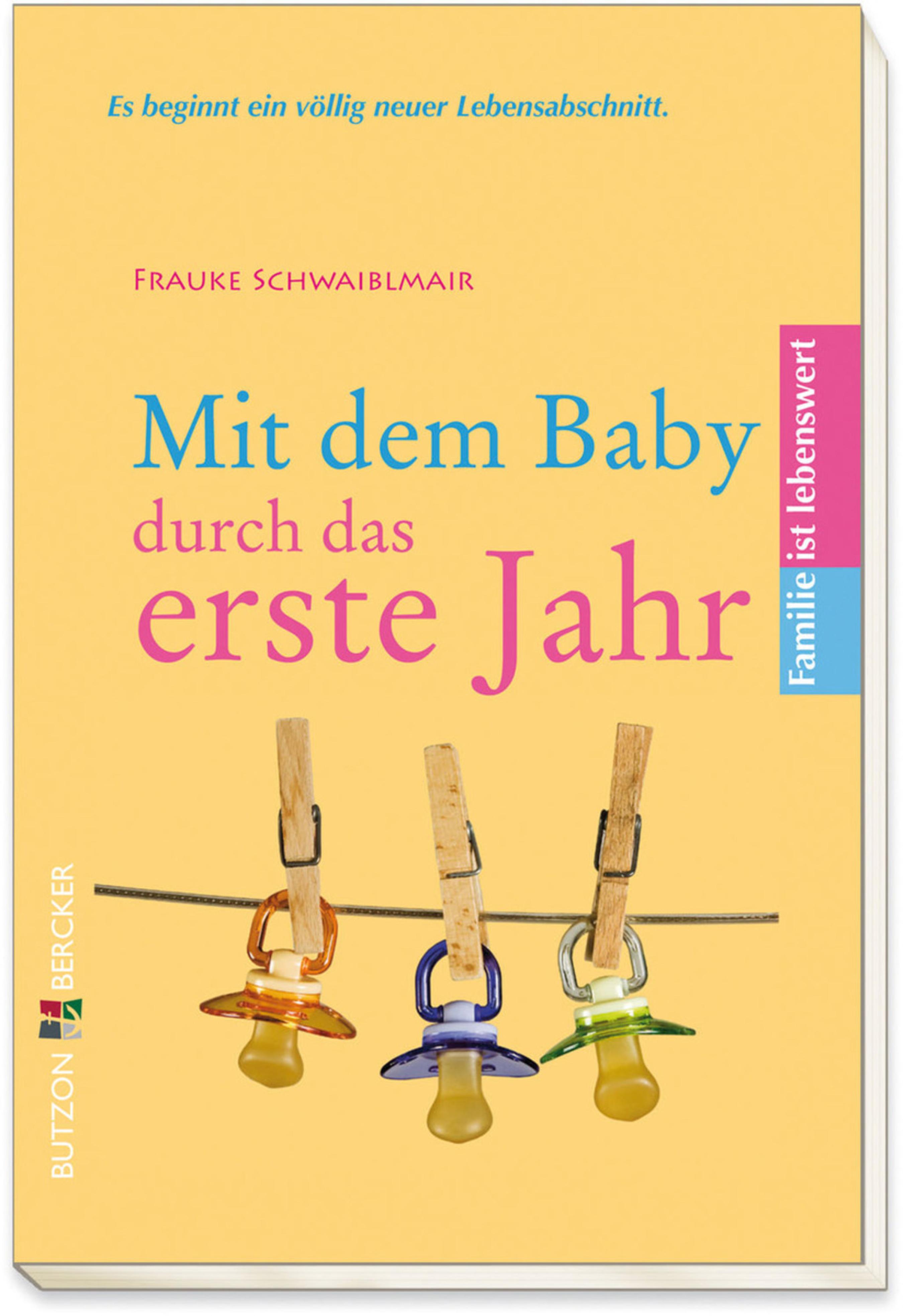 Обложка книги «Mit dem Baby durch das erste Jahr»