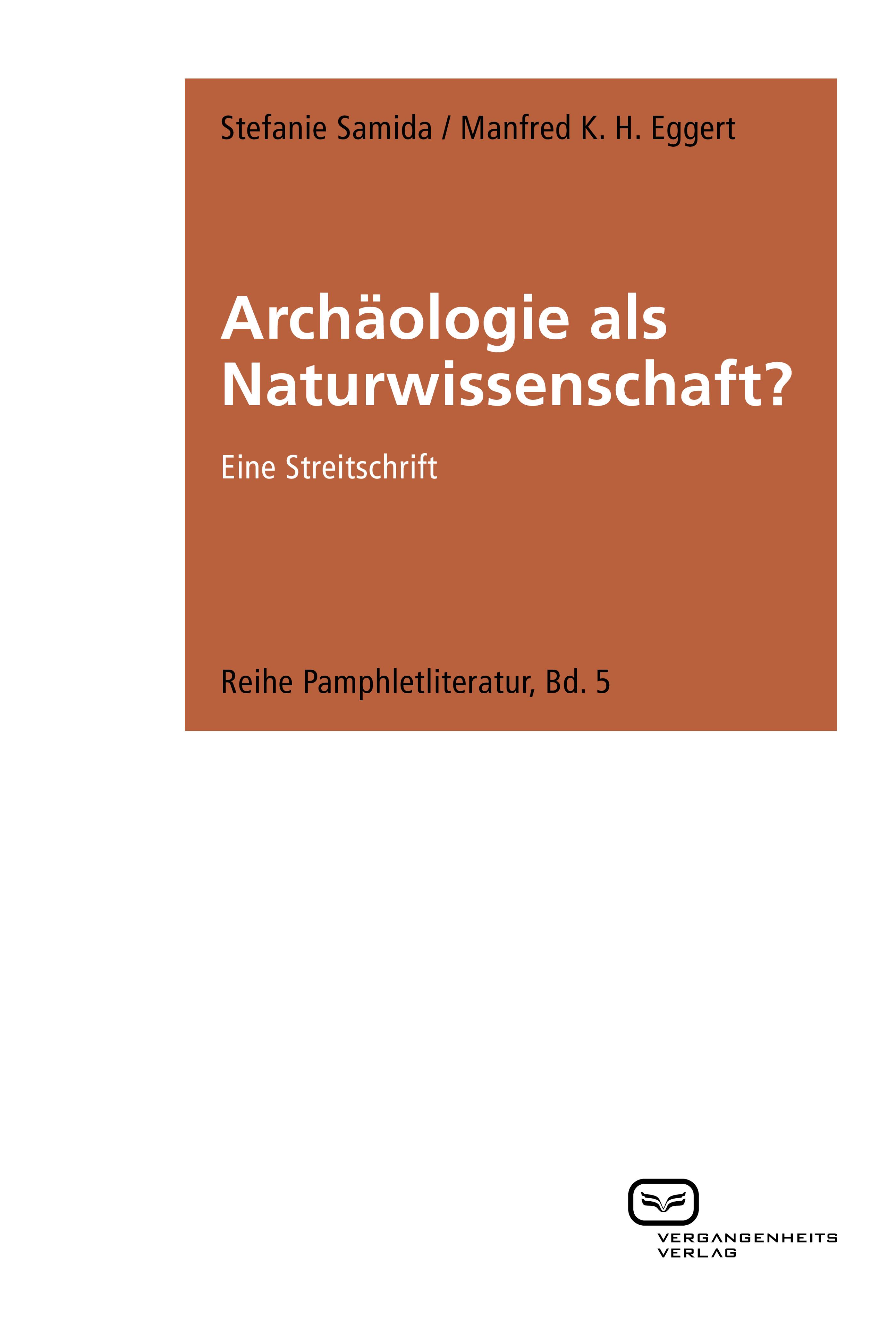 Обложка книги «Archäologie als Naturwissenschaft?»